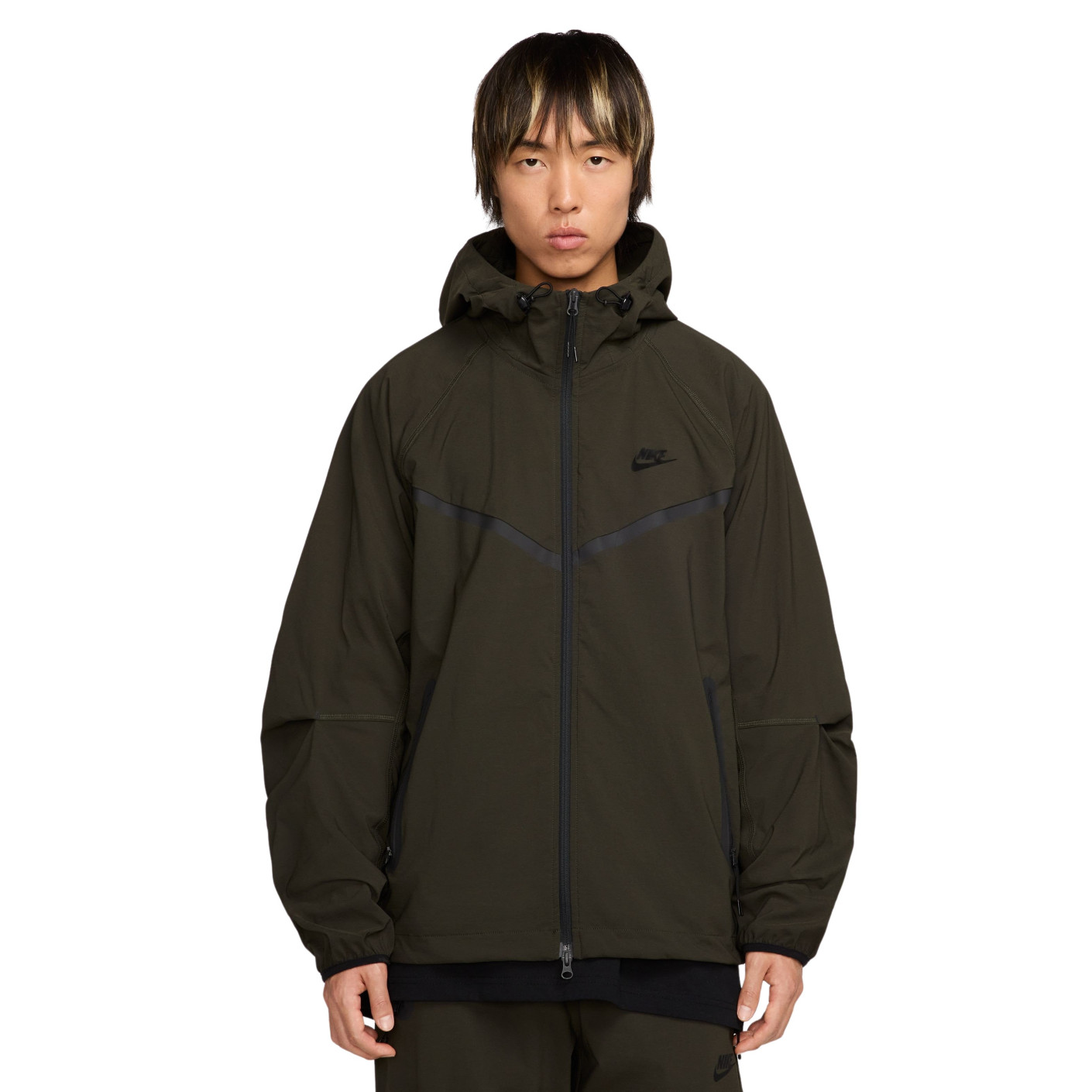 Nike Tech Sportswear Windrunner Veste Vert Foncé Noir
