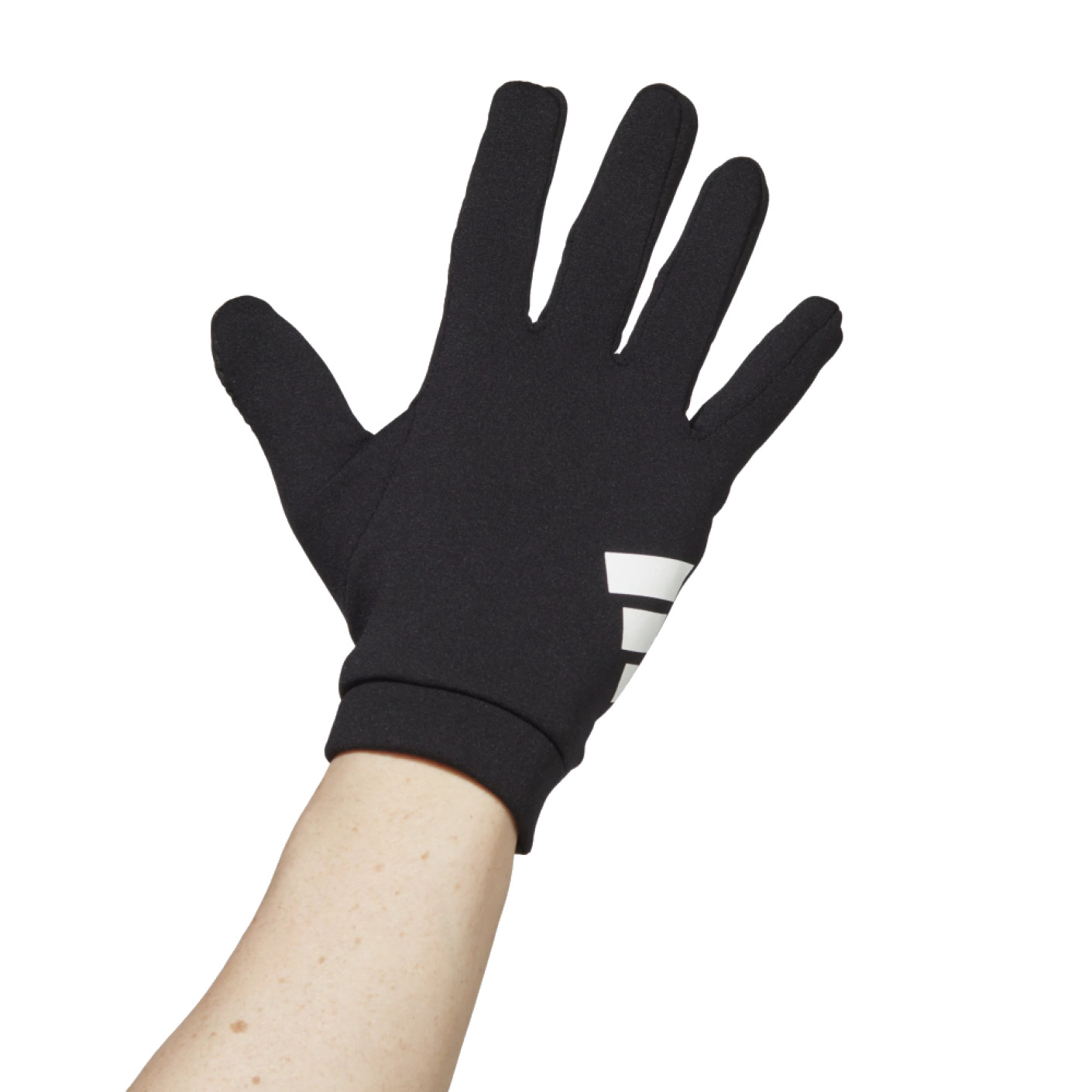 Gants adidas Tiro League Fieldplayer pour enfants, noir et blanc