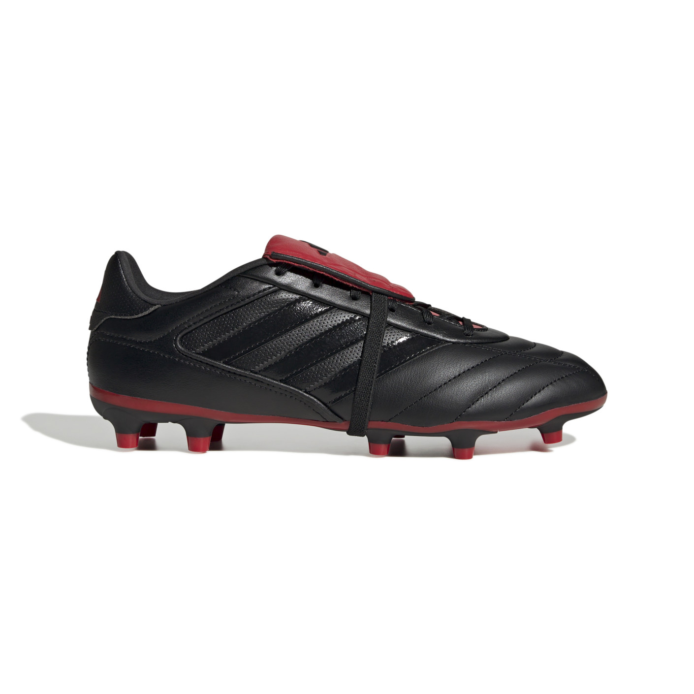 adidas Copa Gloro 2 Gazon Naturel Chaussures de Foot (FG) Noir Rouge