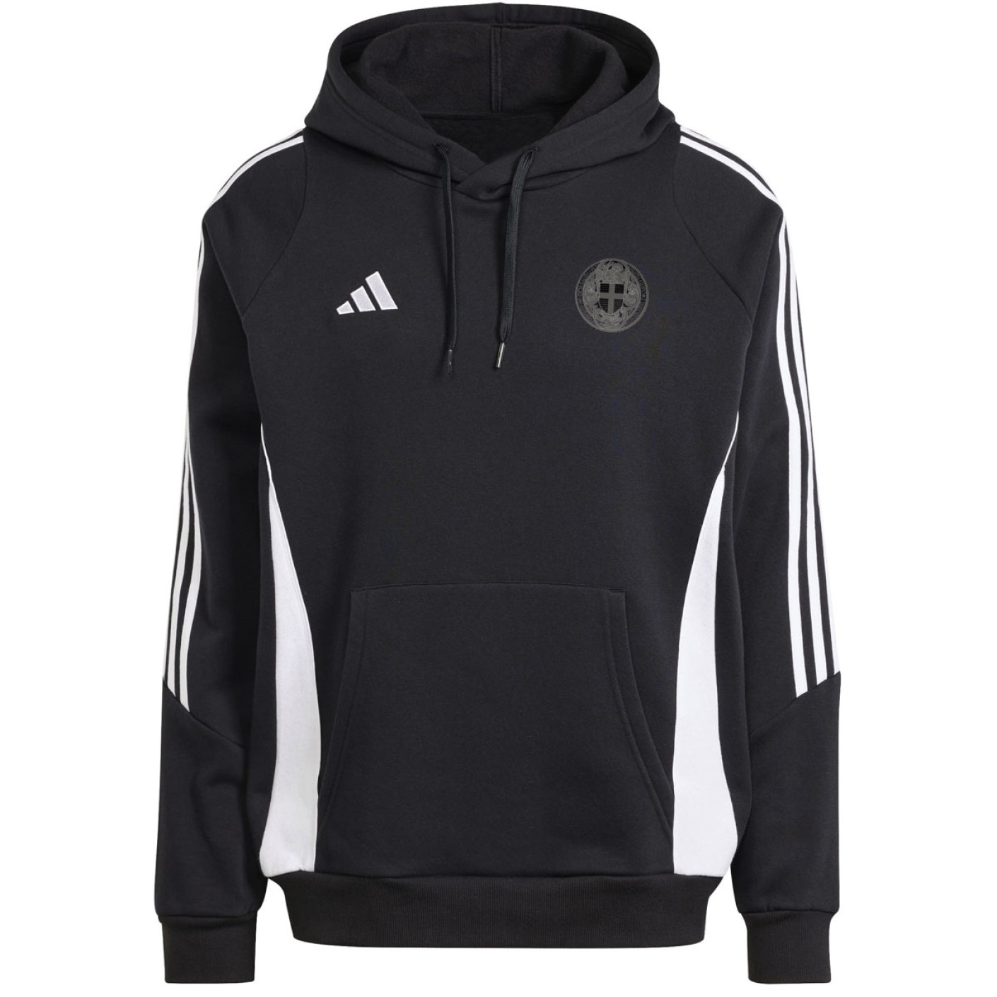 adidas PEC Zwolle Hoodie Stadswapen Kids Zwart Wit
