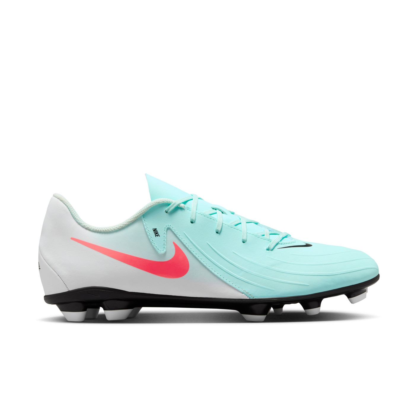 Nike Phantom GX II Club Gazon Naturel Gazon Artificiel Chaussures de Foot (MG) Vert Menthe Rouge Noir