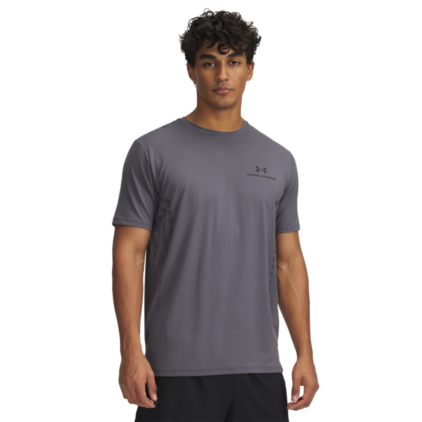 Under Armour Vanish Energy Graphic Maillot d'Entraïnement Gris Noir