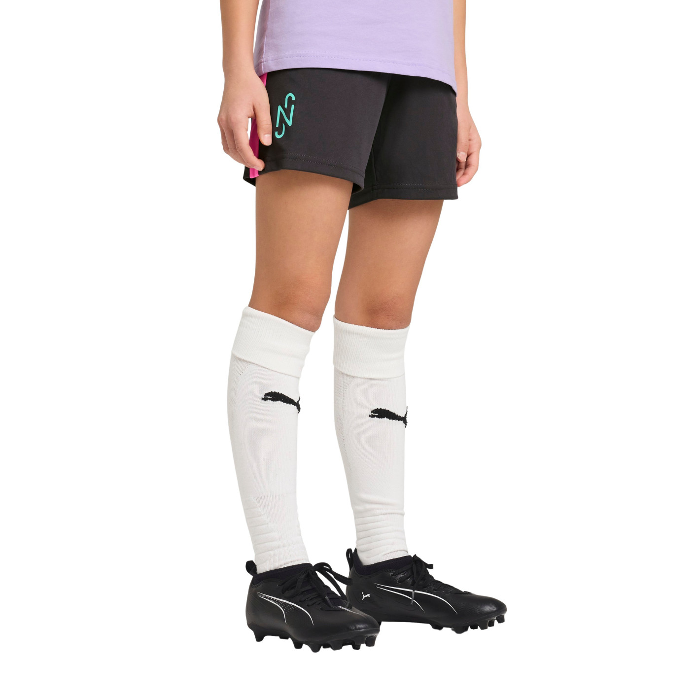 PUMA Neymar Jr. Creativity Trainingsbroekje Kids Zwart Paars Blauw