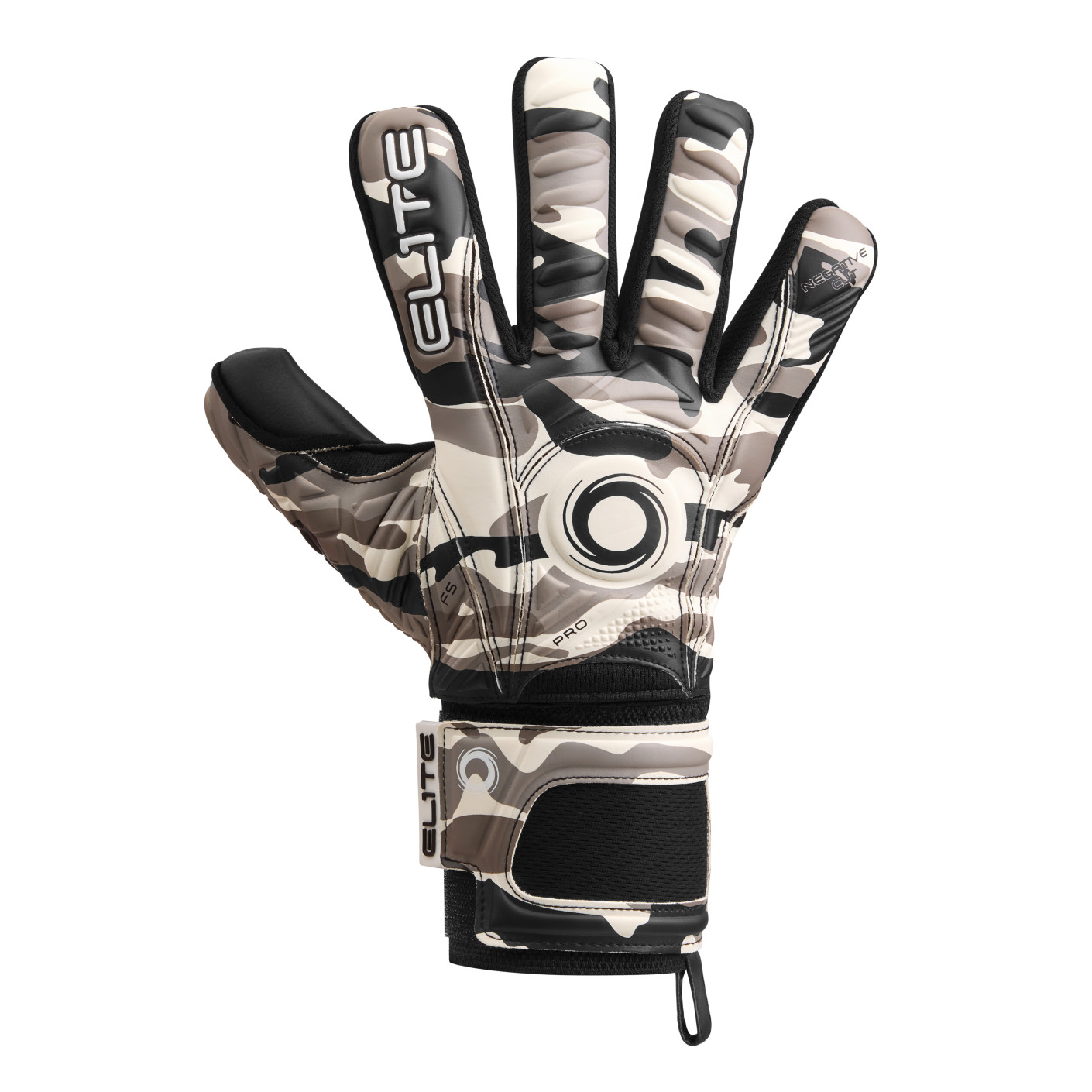 Elite Sport Combat N Gants de Gardien de But Camo Brun Noir