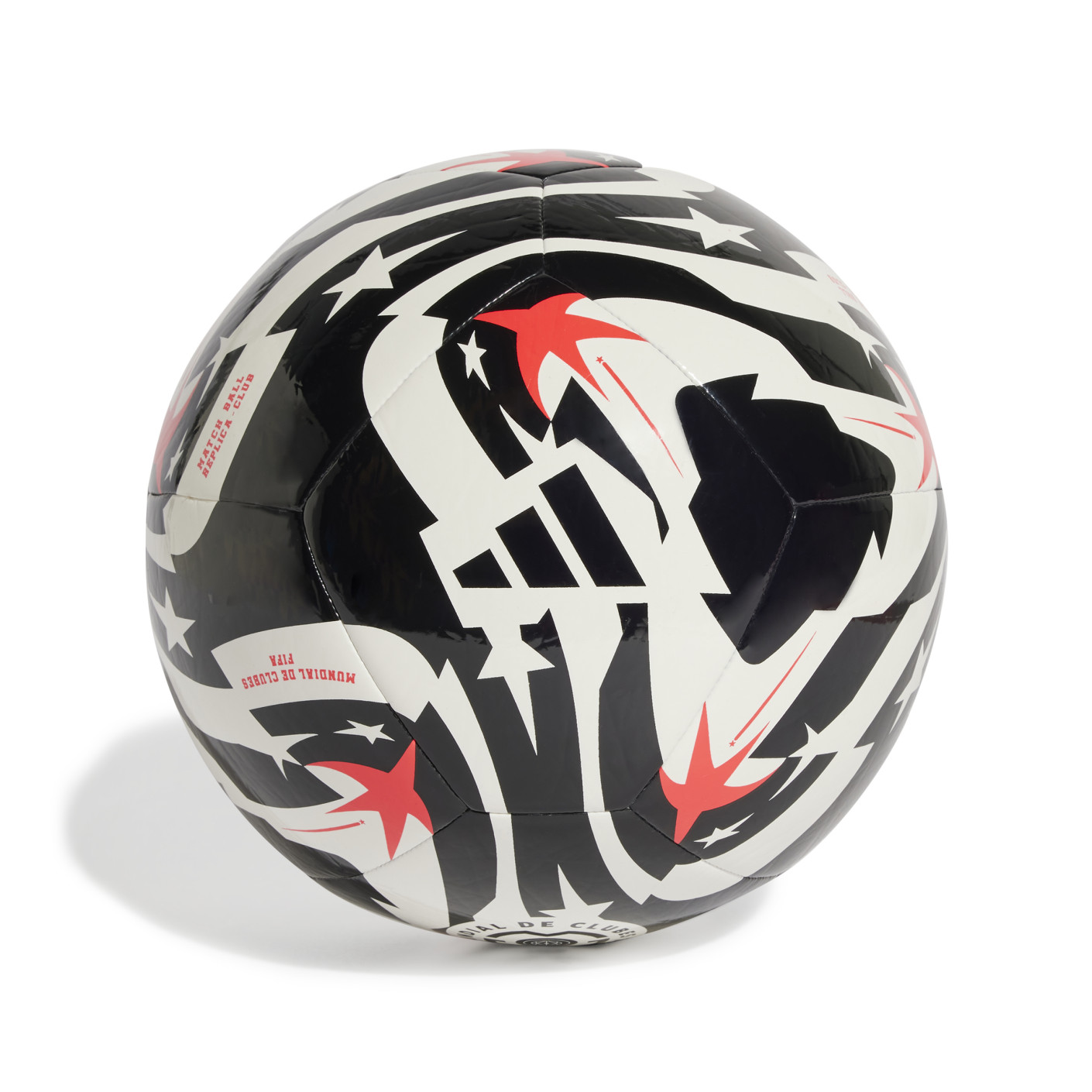 adidas FIFA Club World Cup Club Voetbal Maat 5 Zwart Wit Rood