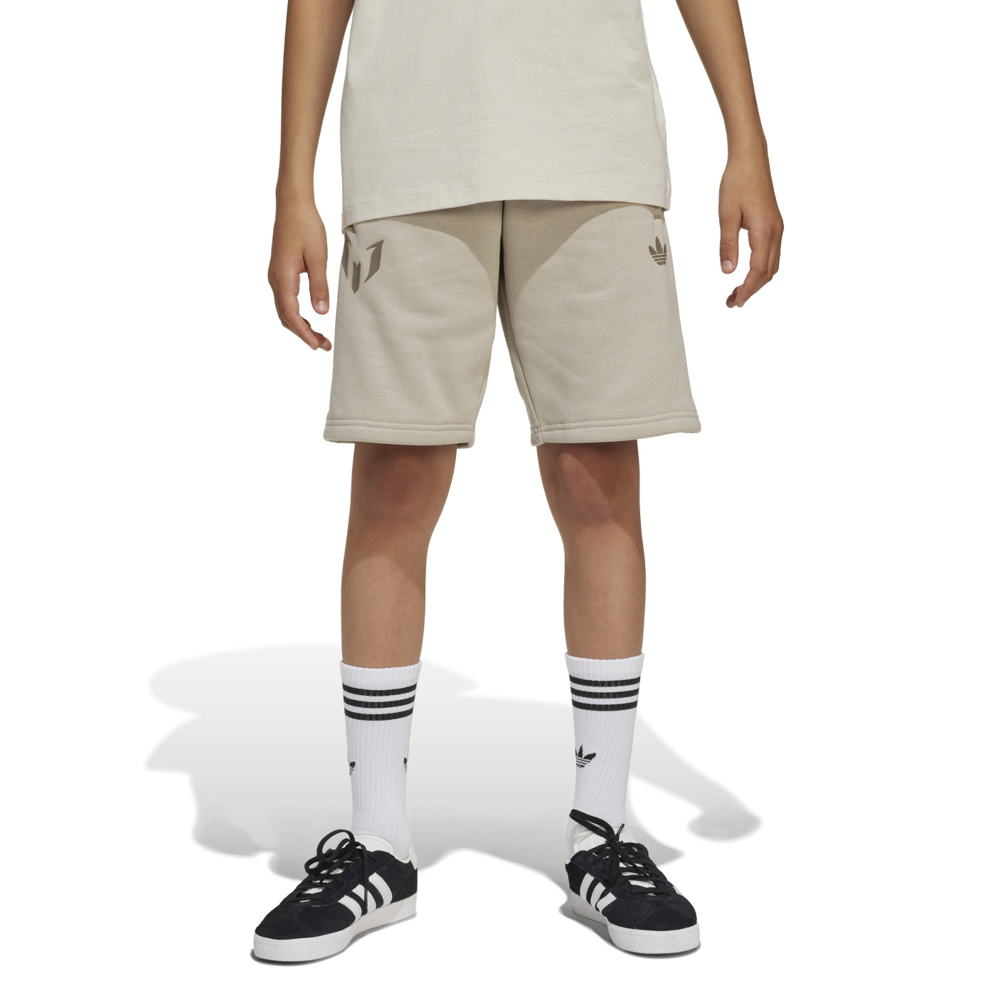 adidas Messi Short Enfants Beige