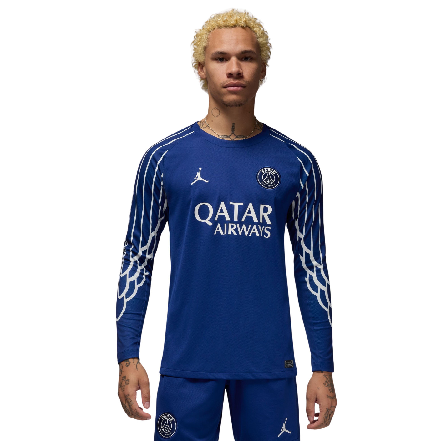 Nike Paris Saint-Germain x Jordan 4e Shirt Lange Mouwen 2024-2025
