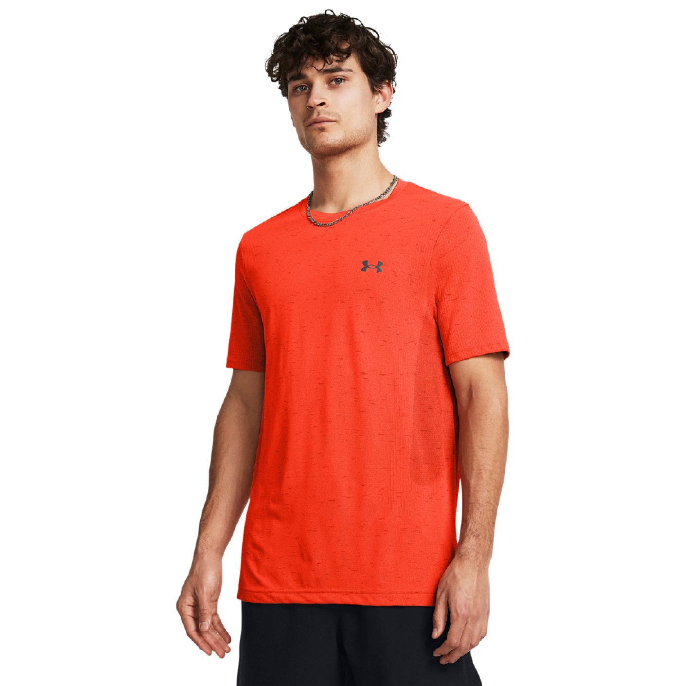 Chemise d'entraînement Under Amour Vanish Seamless rouge