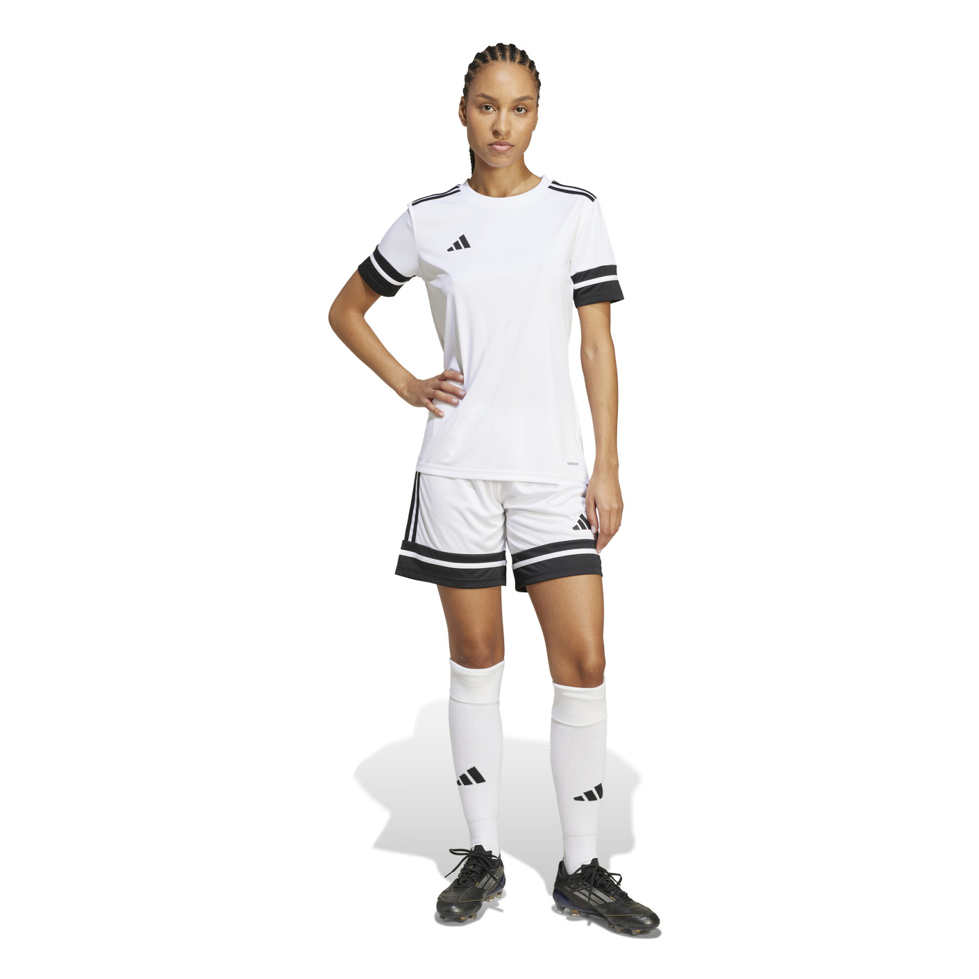 adidas Squadra 25 Tenue de Football Femmes Blanc Noir