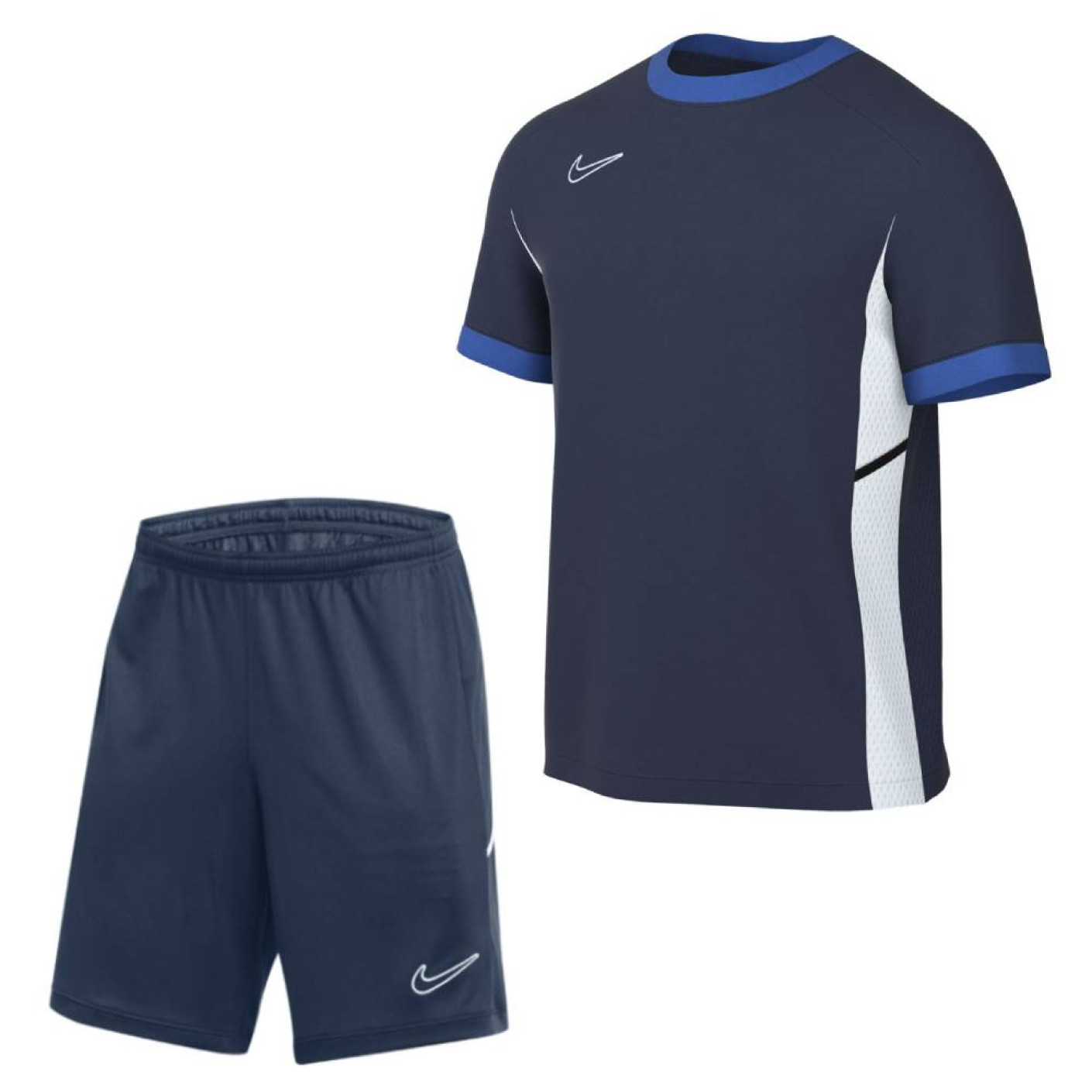 Nike Academy 25 Ensemble Training Bleu Foncé Bleu Blanc