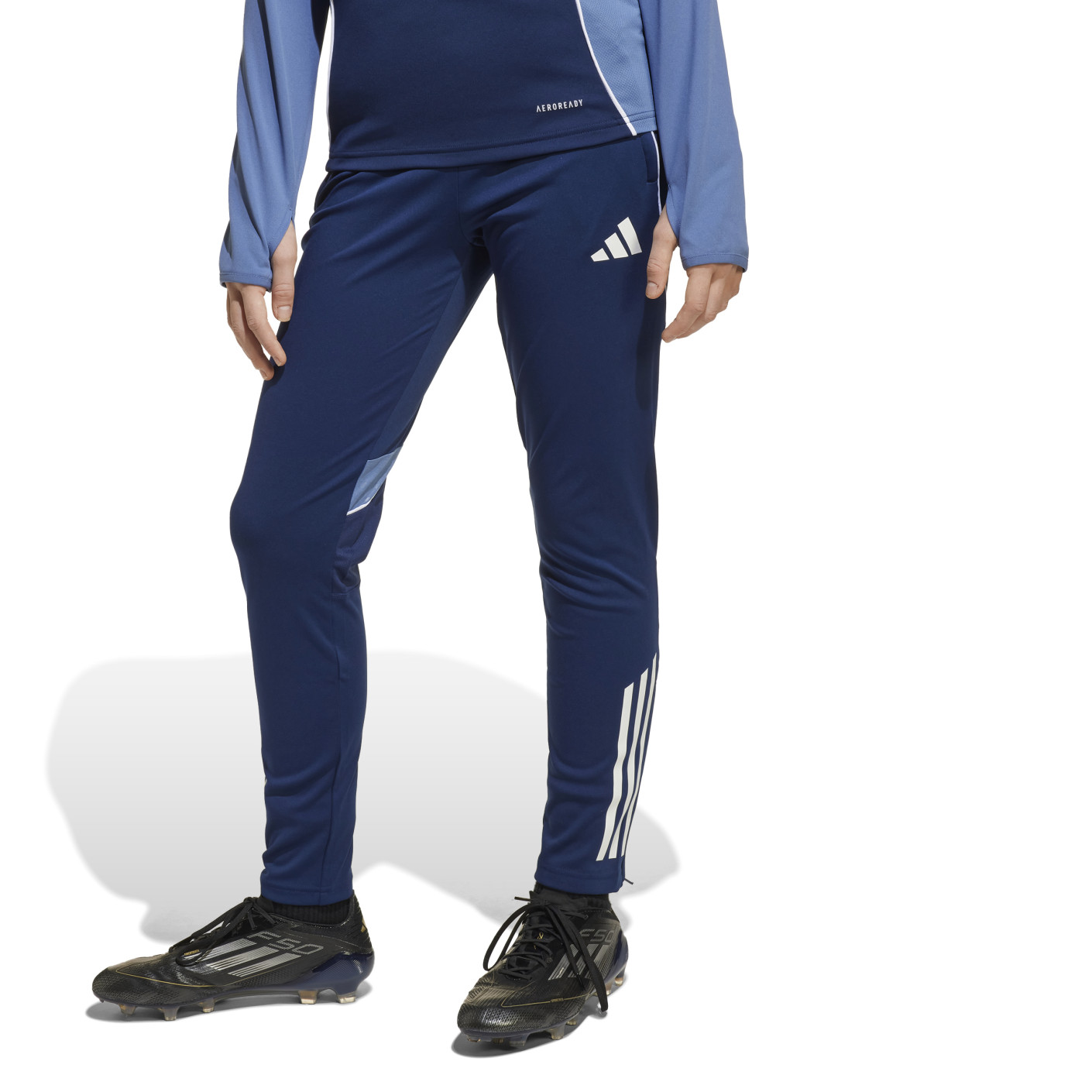 adidas Tiro 25 Competition Pantalon d'Entraînement Enfants Bleu Foncé Bleu Clair Blanc