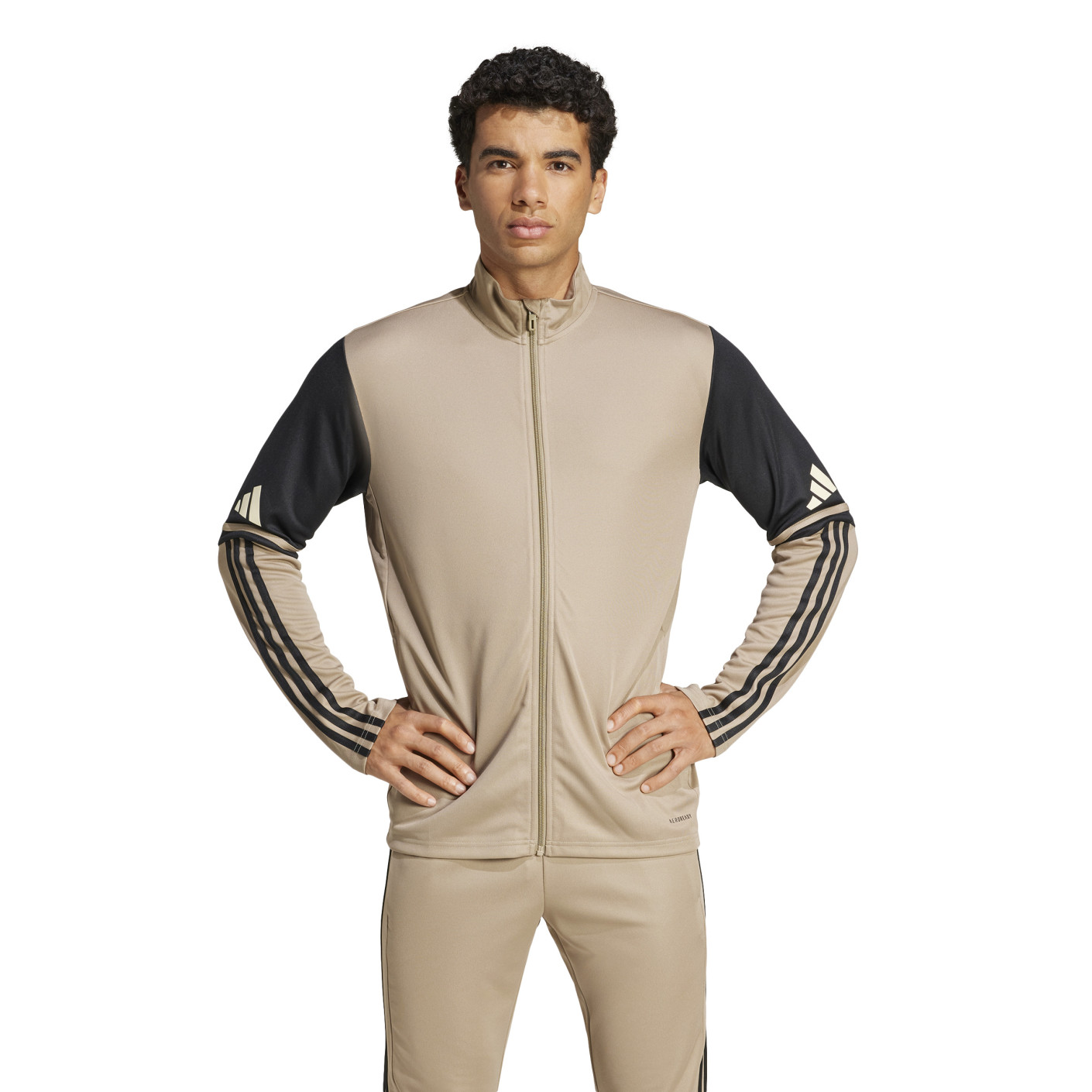 adidas Squadra 25 Trainingsjack Beige Zwart
