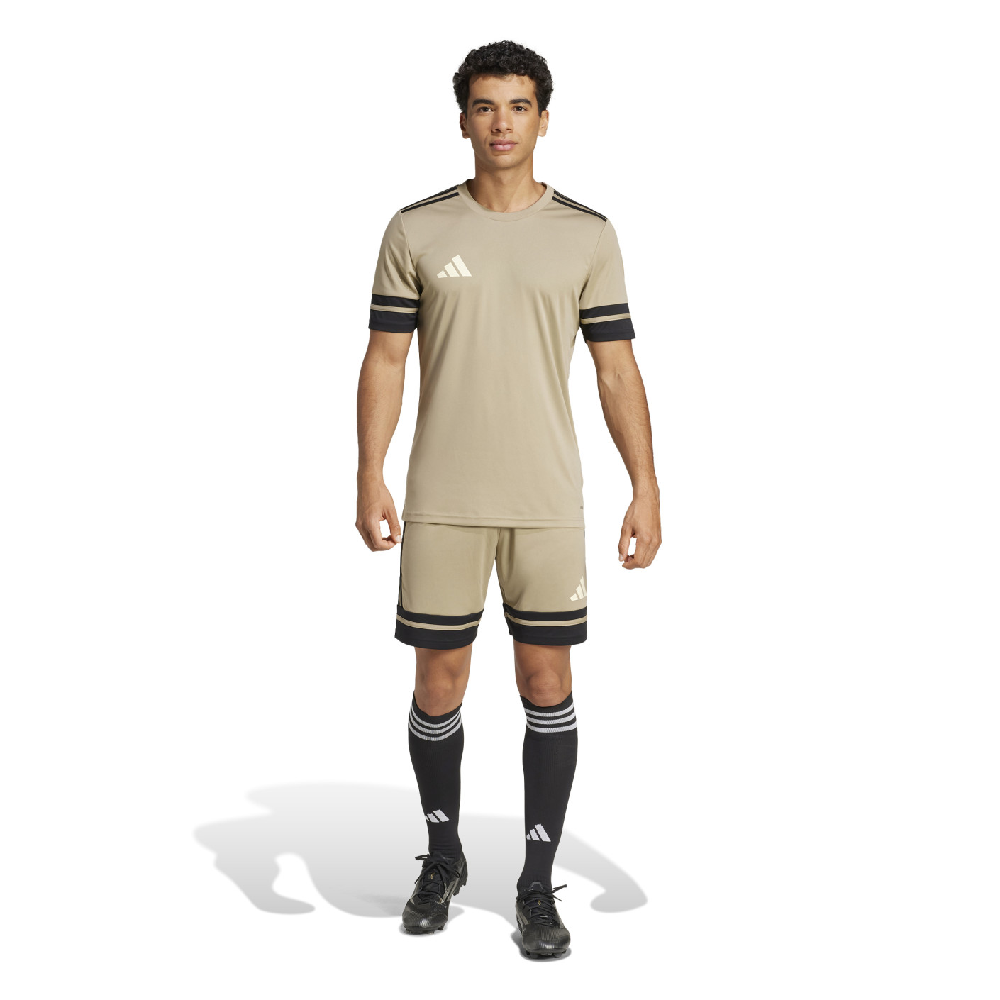 adidas Squadra 25 Voetbaltenue Beige Zwart