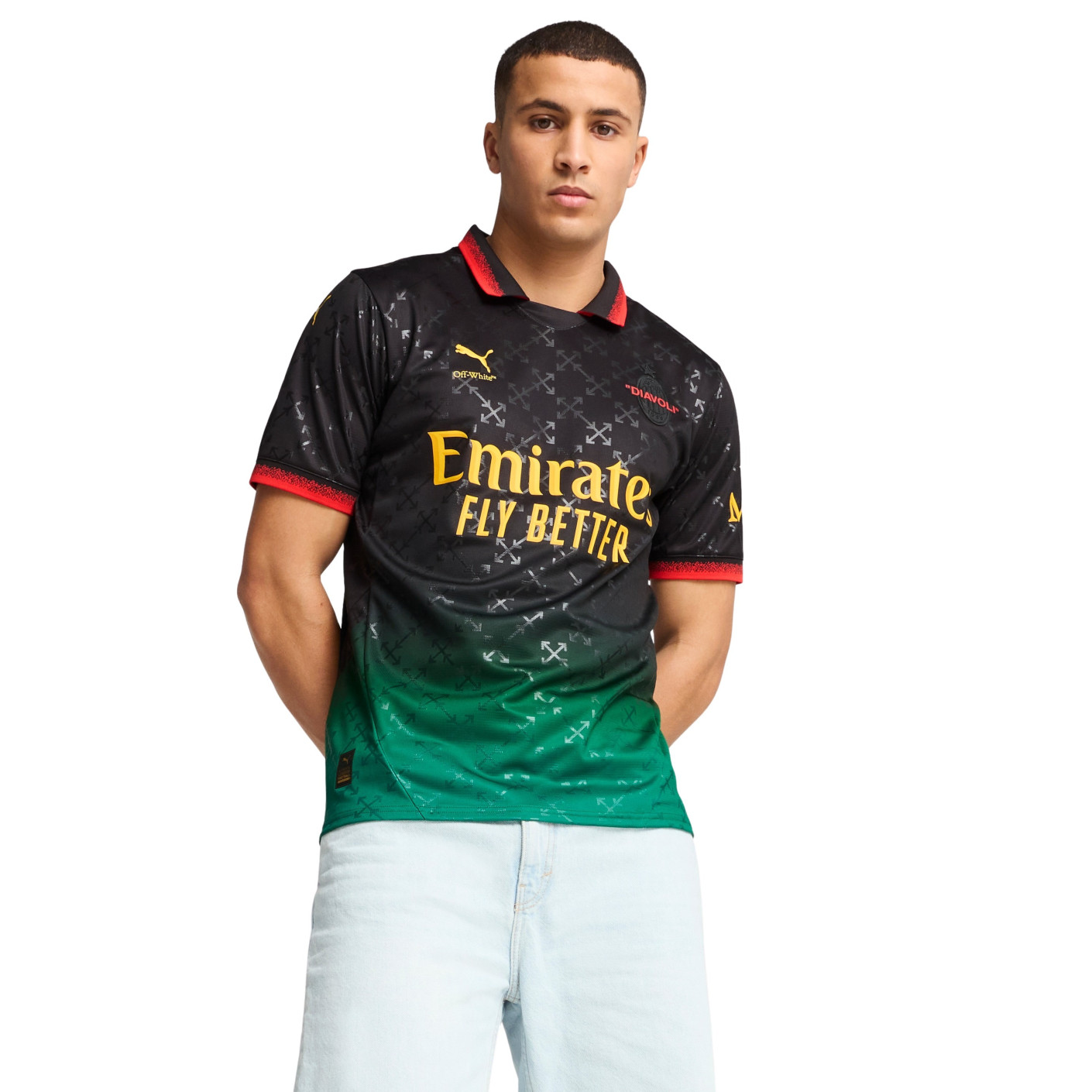 PUMA AC Milan X Off-White 4e Maillot 2024-2025 Noir