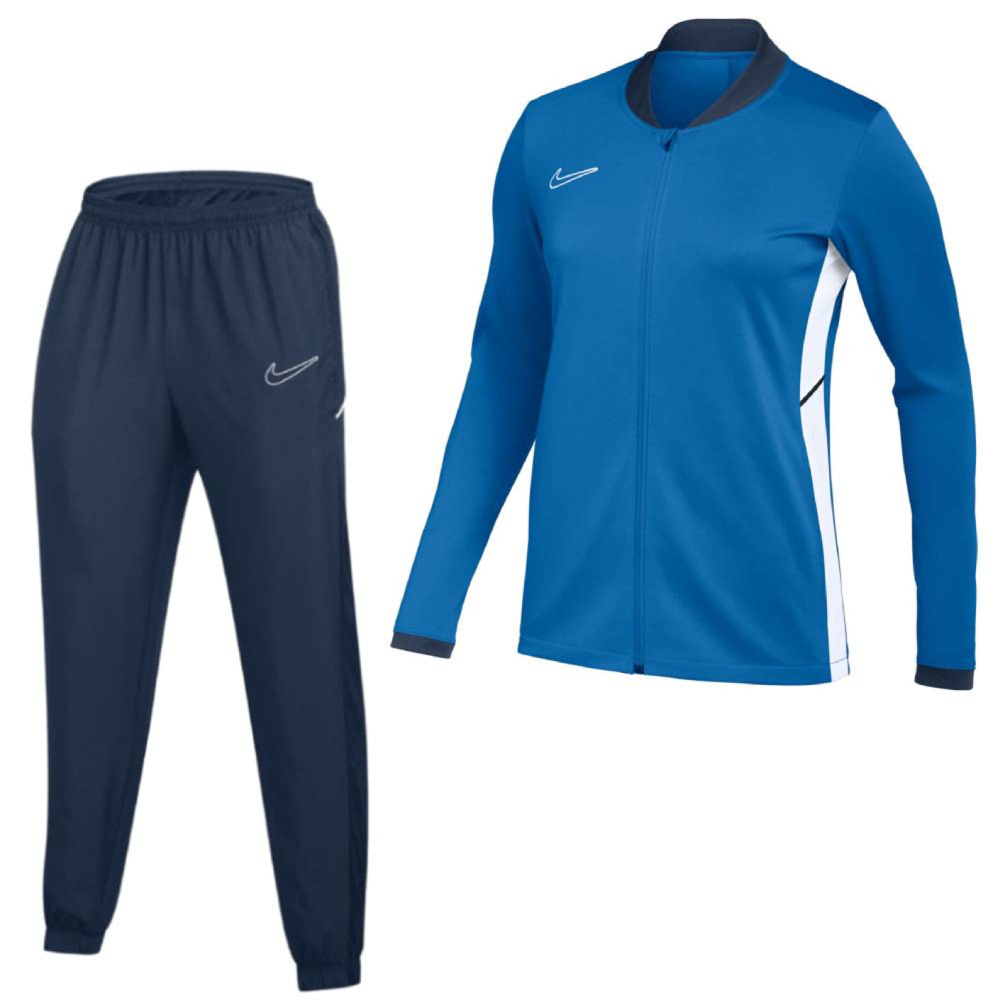Nike Academy 25 Trainingspak Full-Zip Kids Blauw Donkerblauw Wit