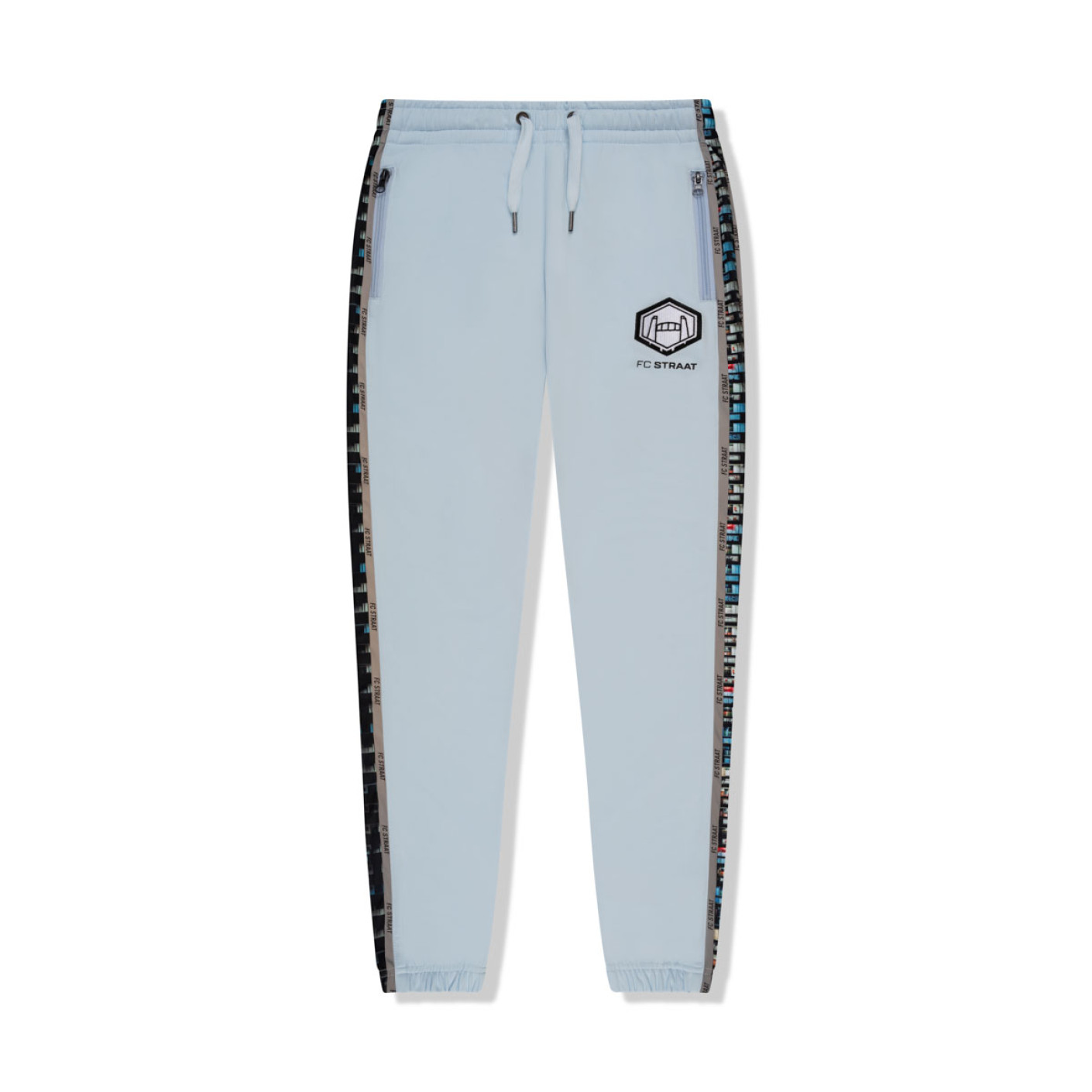 Touzani Alpine Trainingsbroek Kids Lichtblauw Zwart