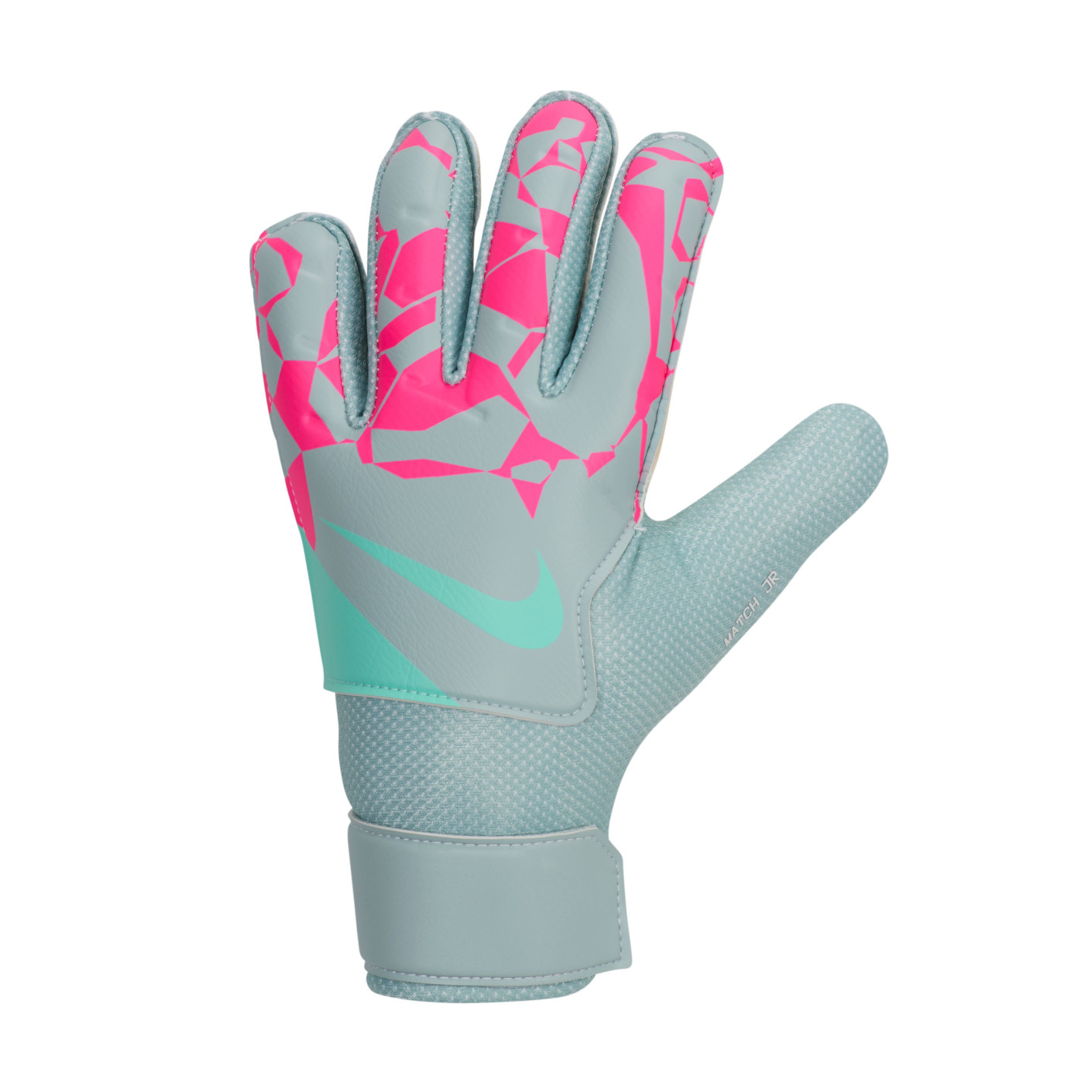 Nike Match Gants de Gardien de But Enfants Bleu Clair Blanc Rose
