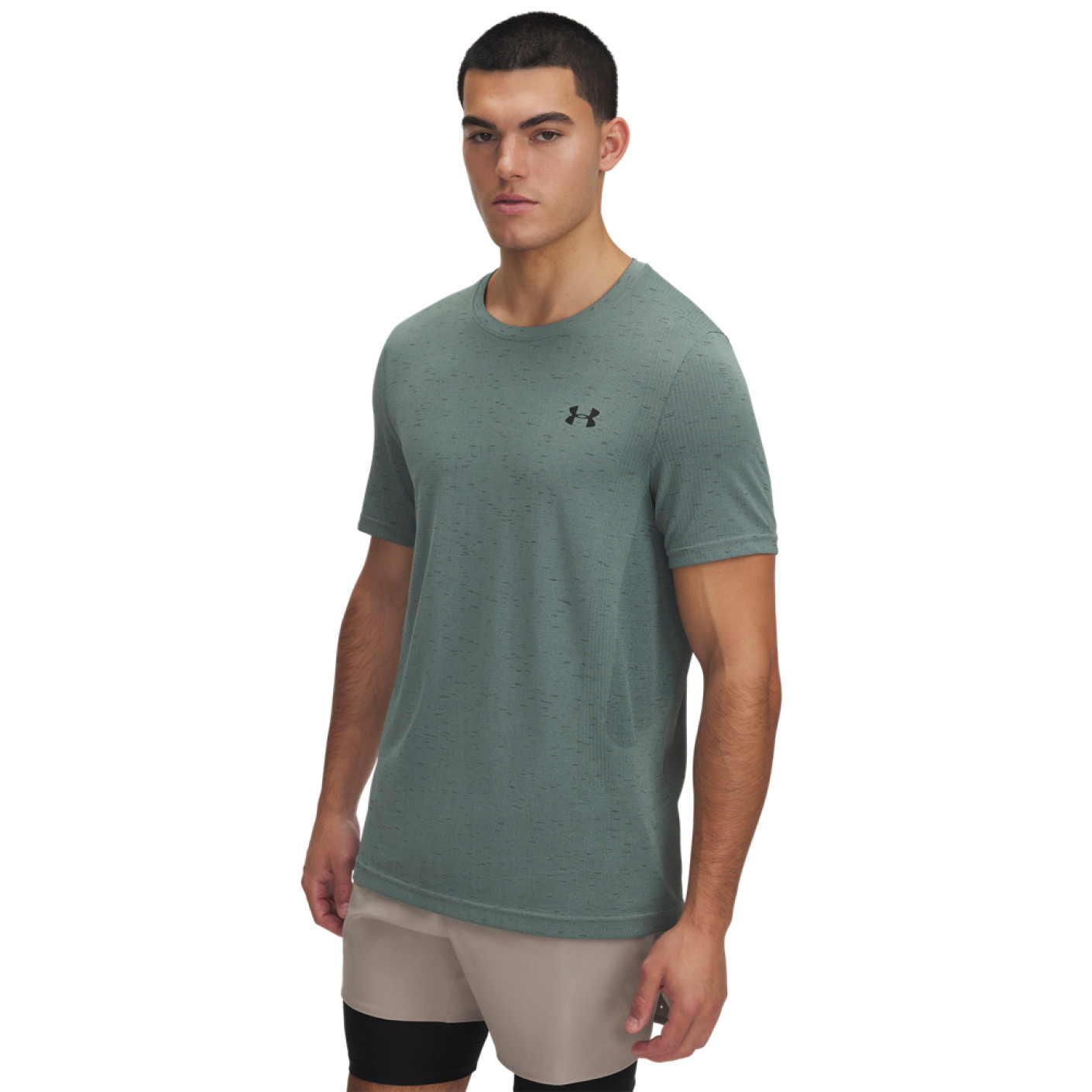 Under Armour Vanish Seamless Trainingsshirt Groen Zwart