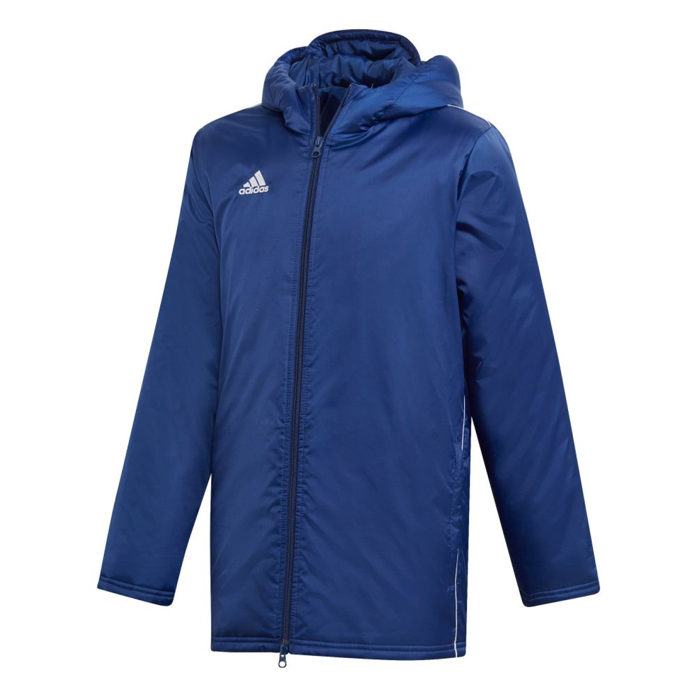 adidas CORE 18 Winterjas Kids Donkerblauw - Voetbalshop.be