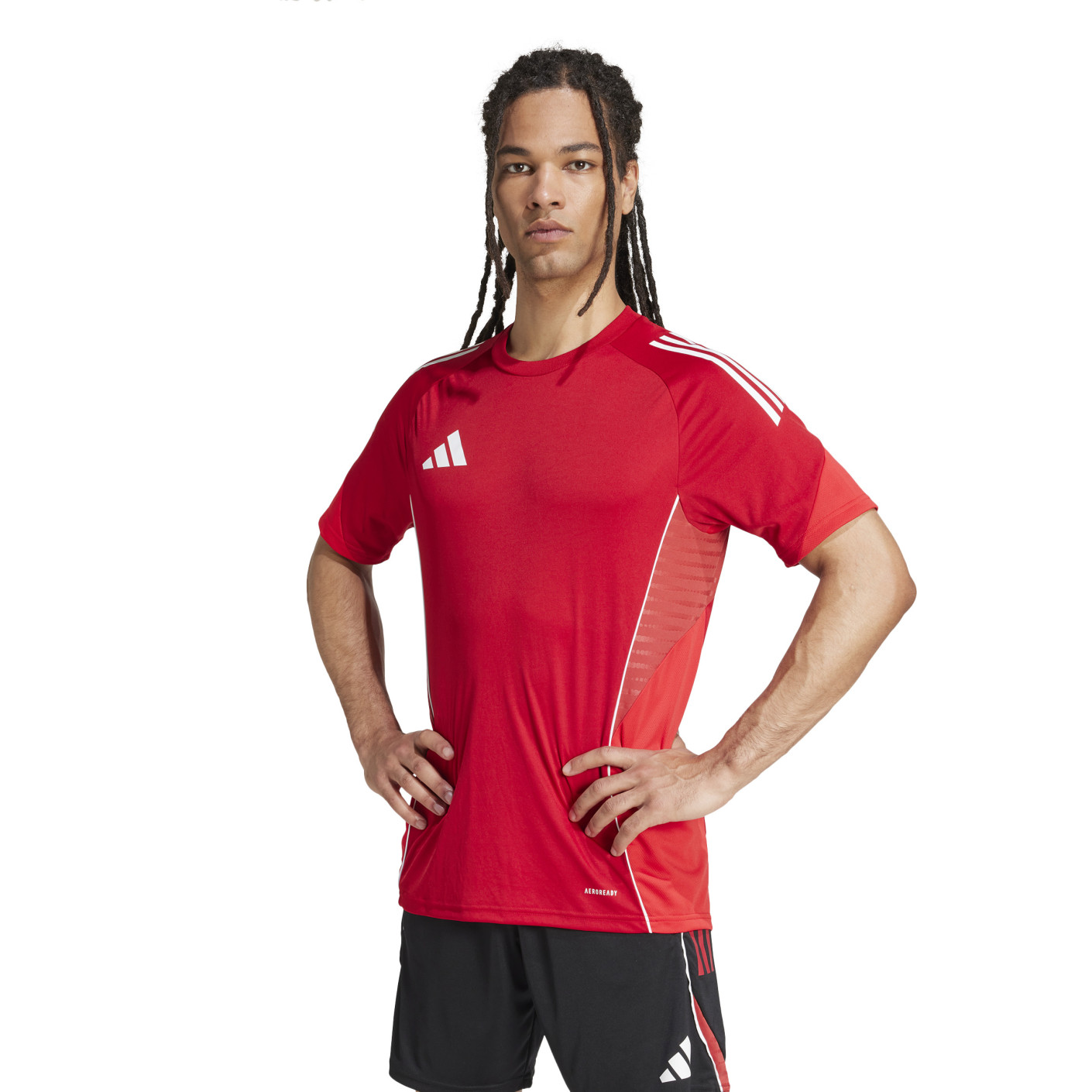 adidas Tiro 25 Competition Maillot d'Entraînement Rouge Blanc