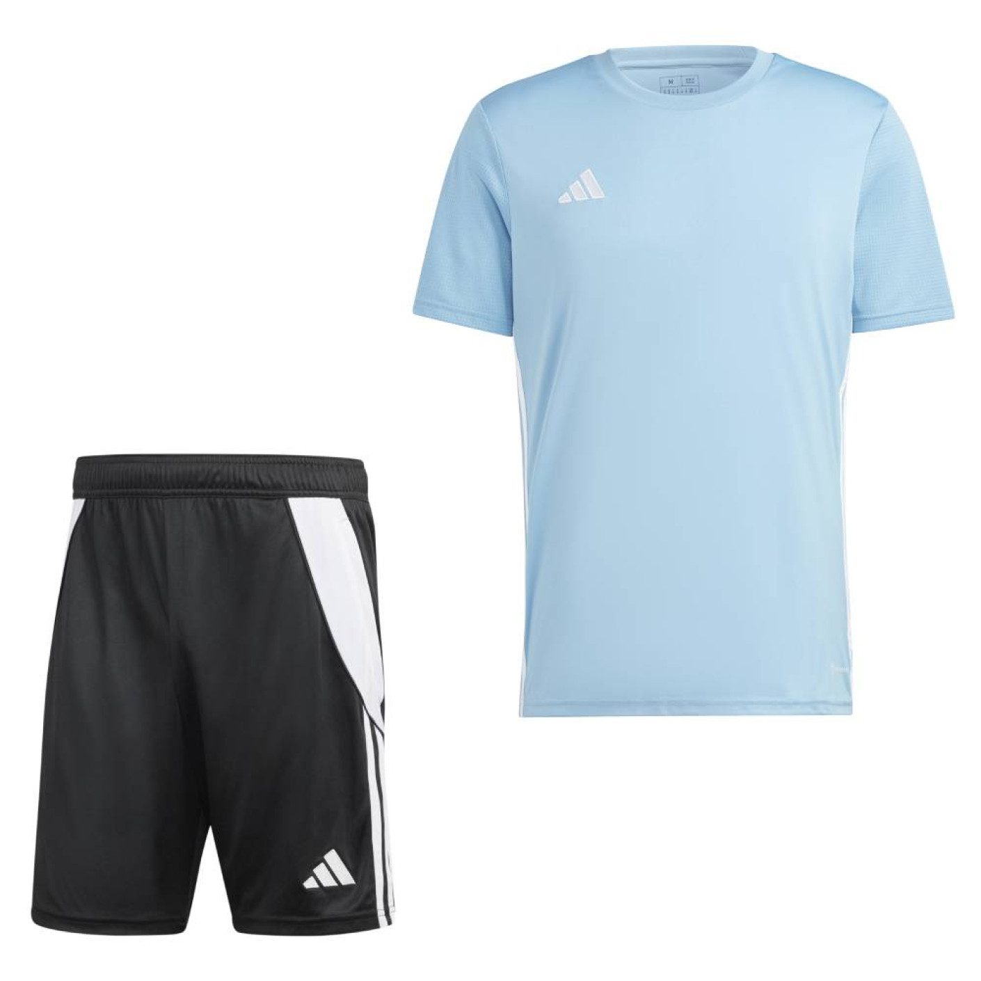 Set d'entraînement adidas Tabela bleu clair blanc noir
