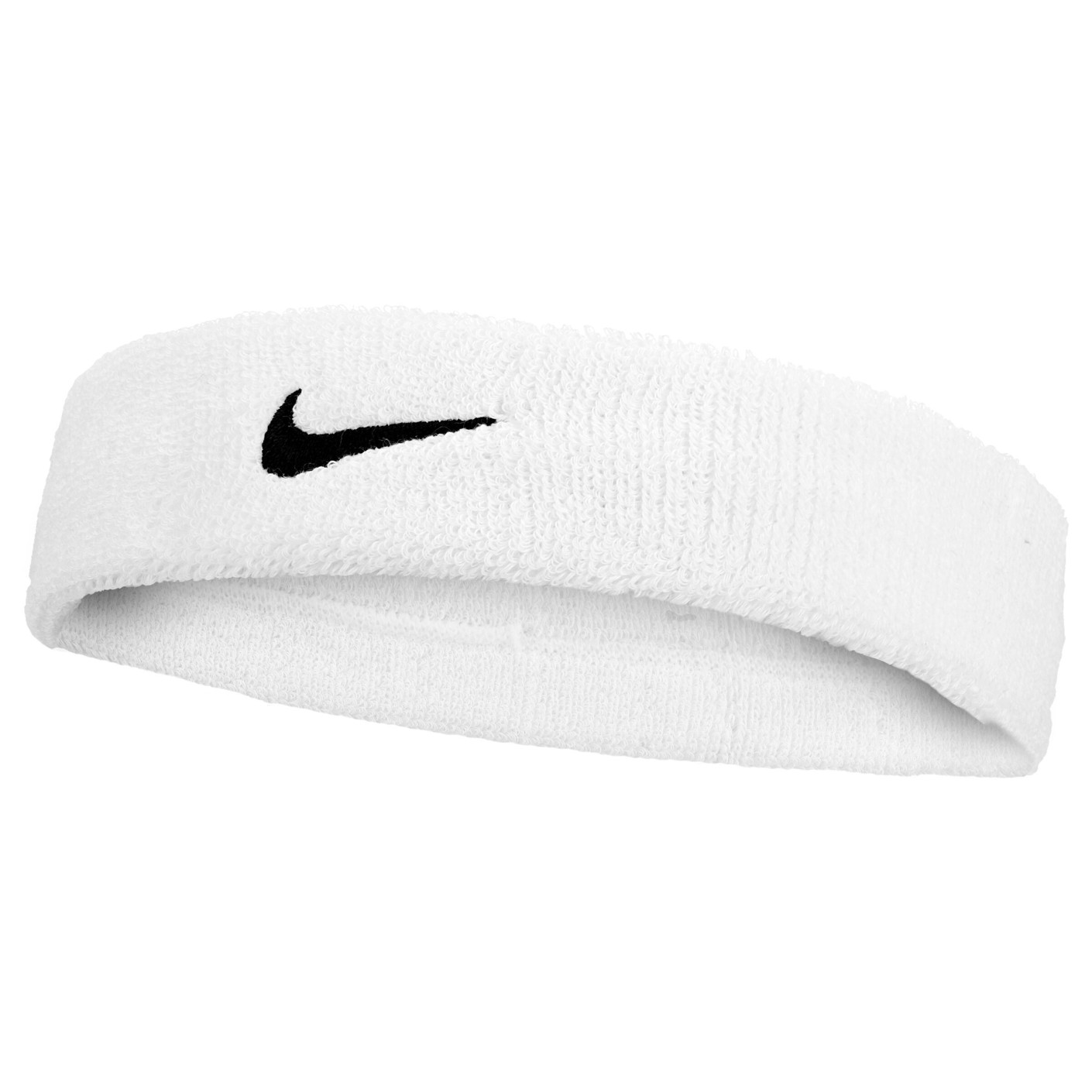 Nike Swoosh Classic Hoofdband Wit Zwart