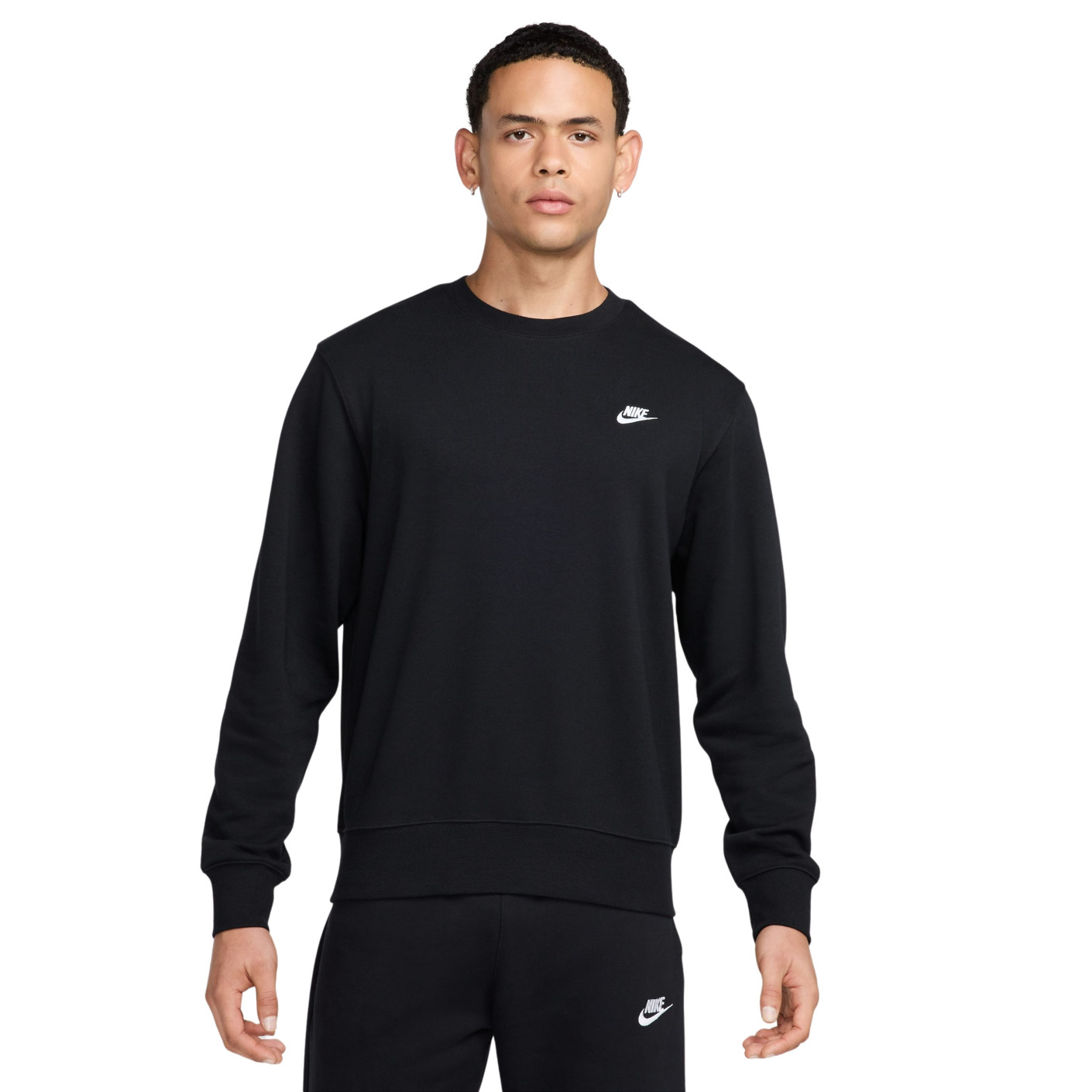 nike club fleece crew neck sweatshirt