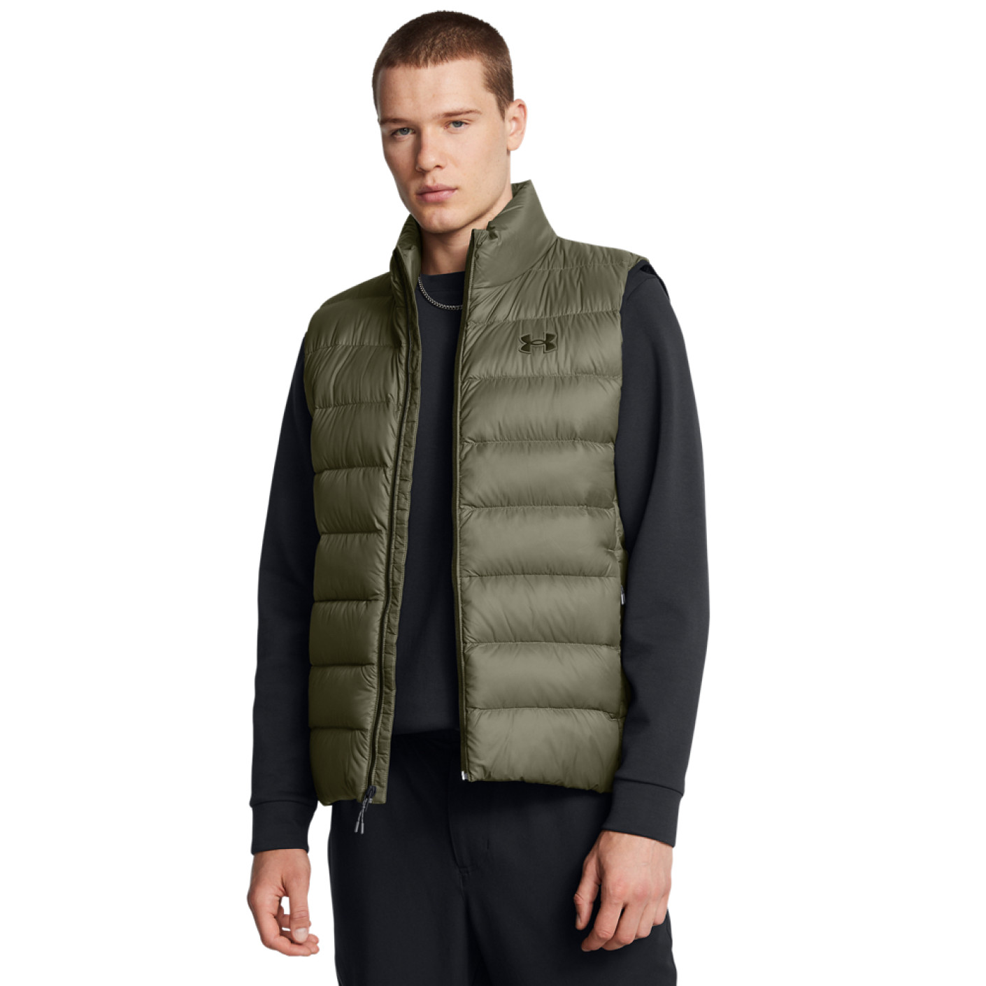 Gilet Under Armour Legend Down vert noir