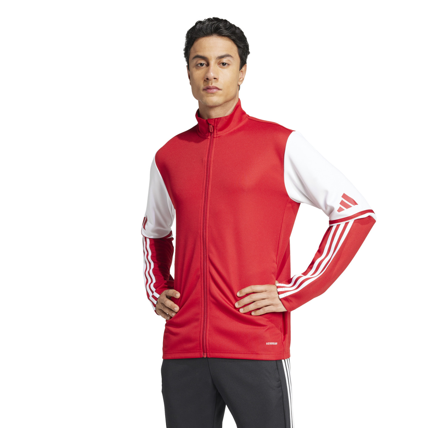 adidas Squadra 25 Veste d'Entraînement Rouge Blanc