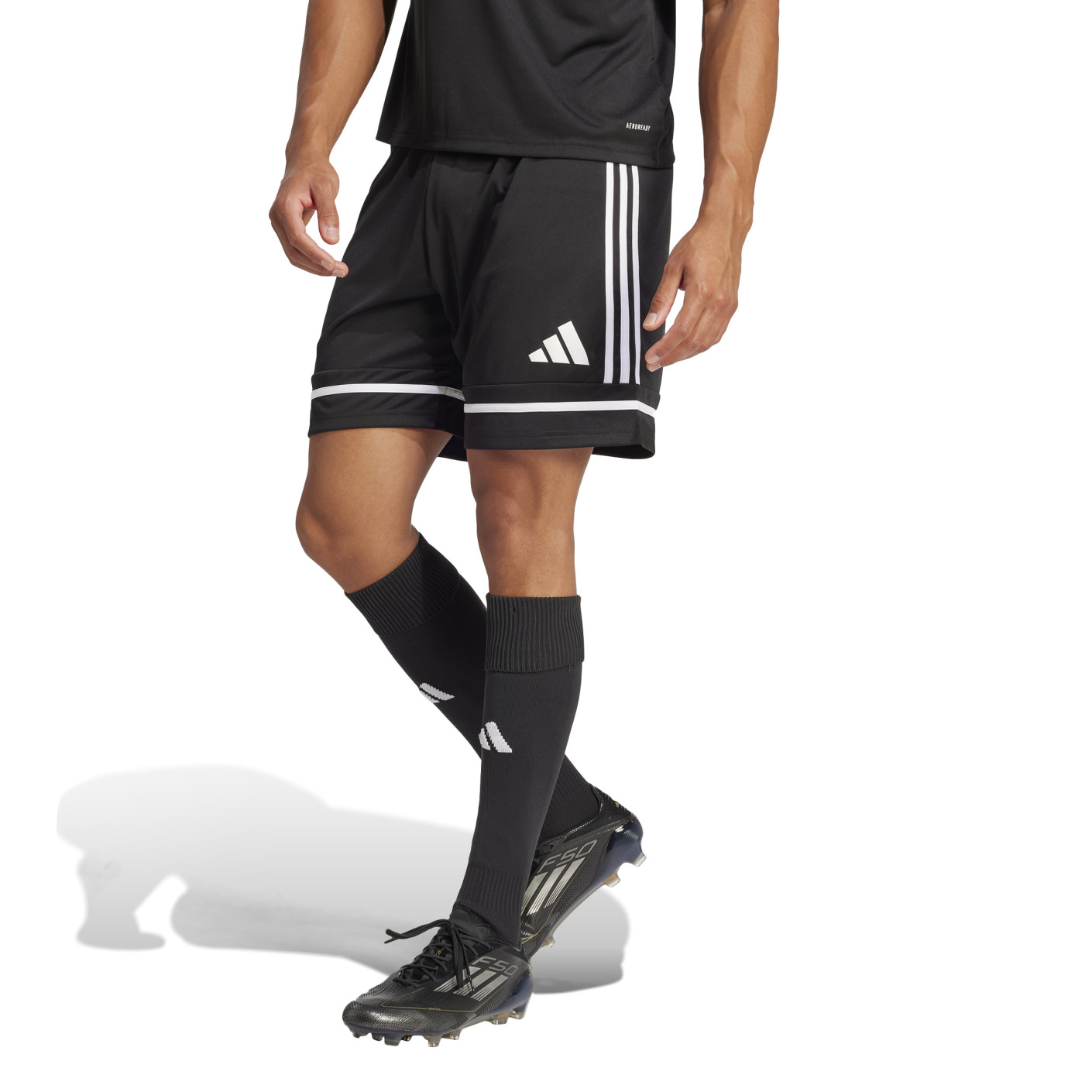 adidas Squadra 25 Short de Foot Noir Blanc Noir