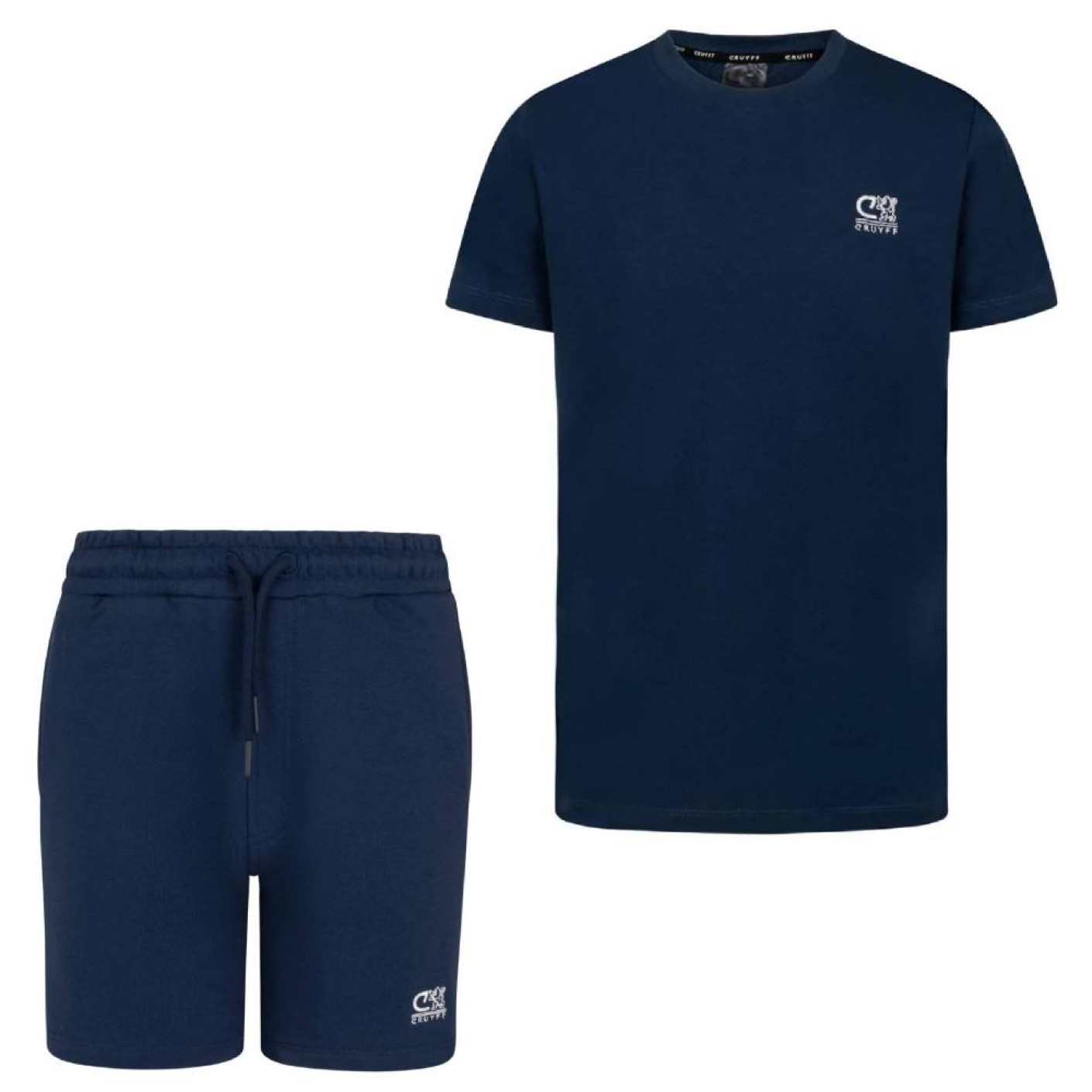 Ensemble d'été Cruyff Energized pour Enfants, bleu foncé
