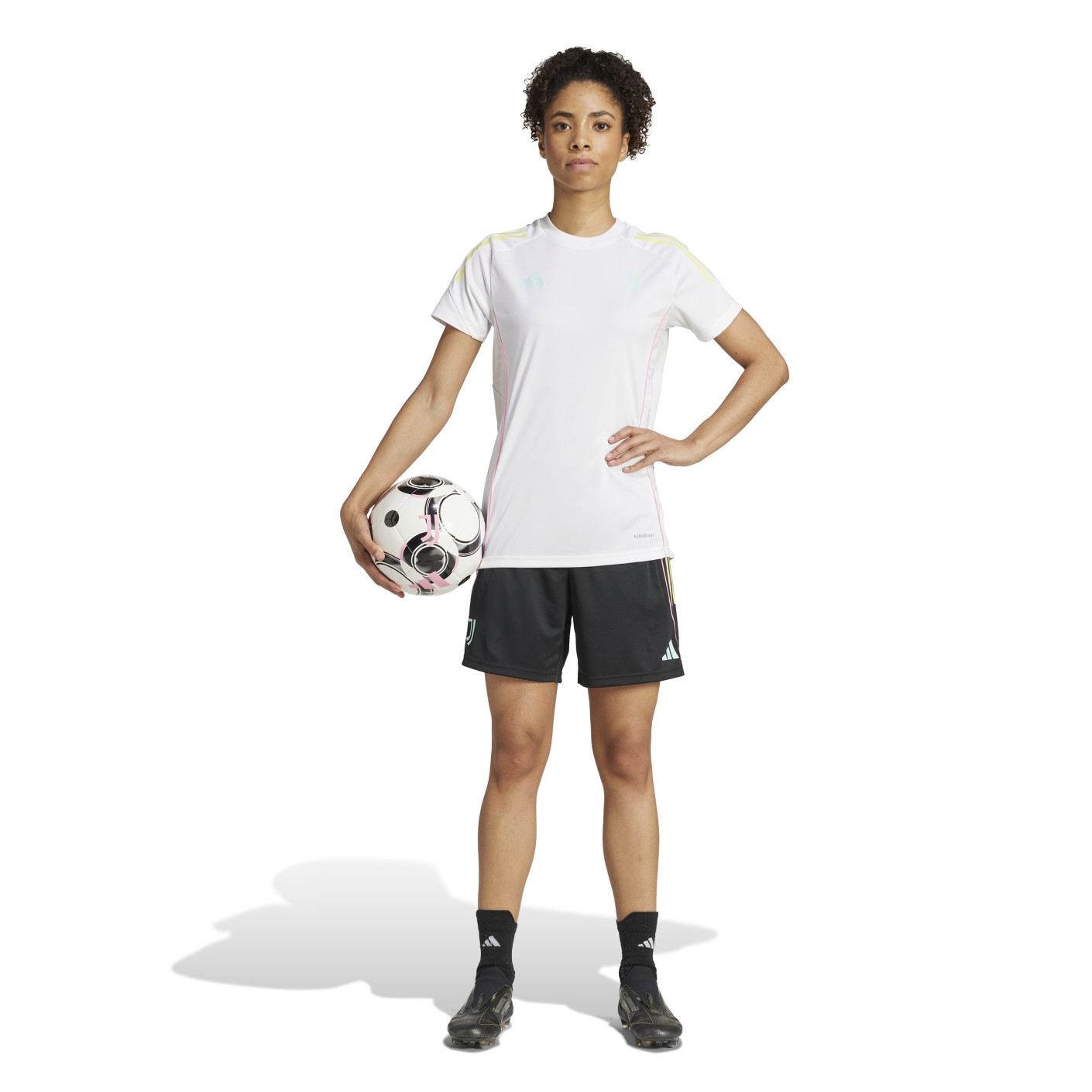 adidas Juventus Trainingsset 2025-2026 Dames Wit Zwart
