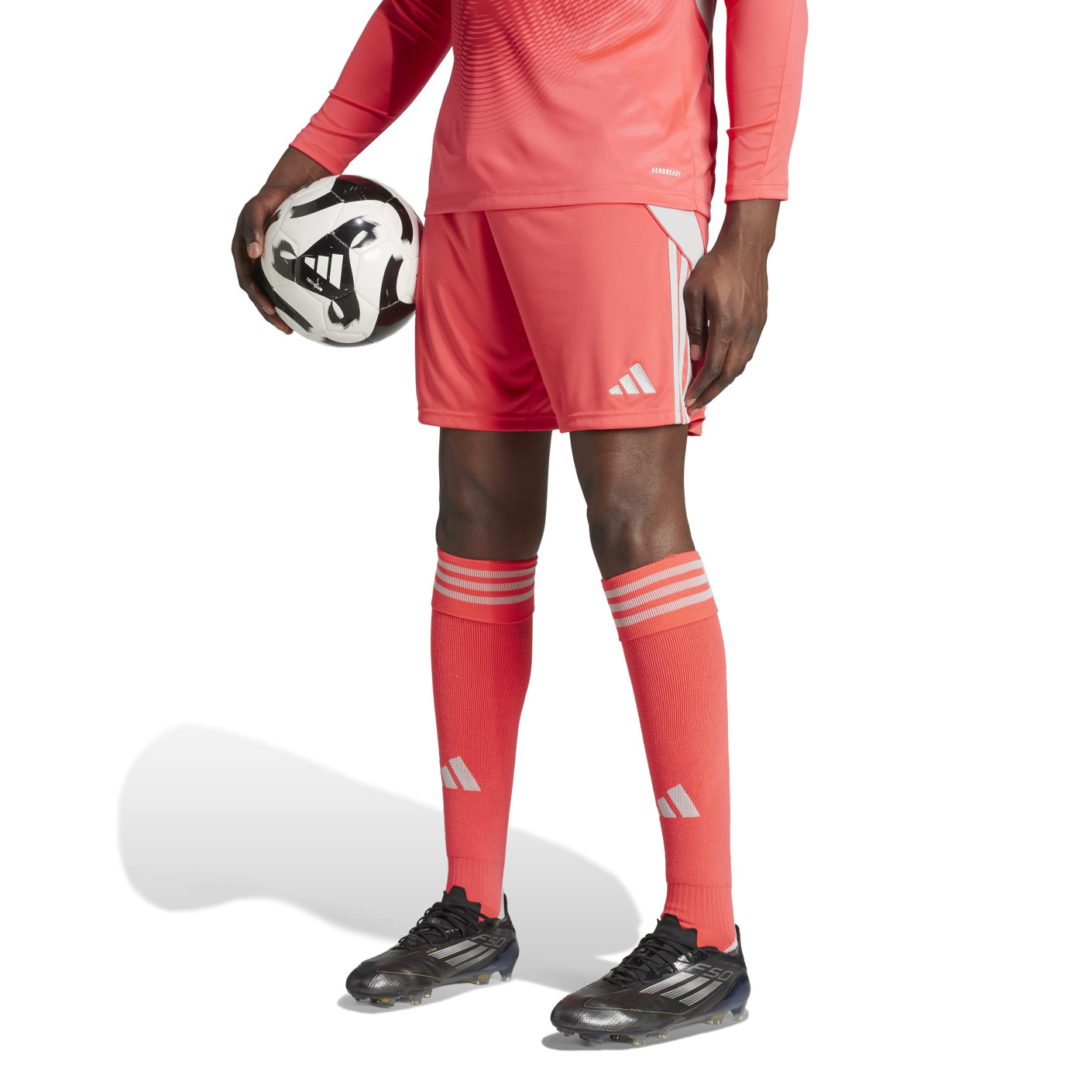 Short de football adidas Tiro 24 rouge