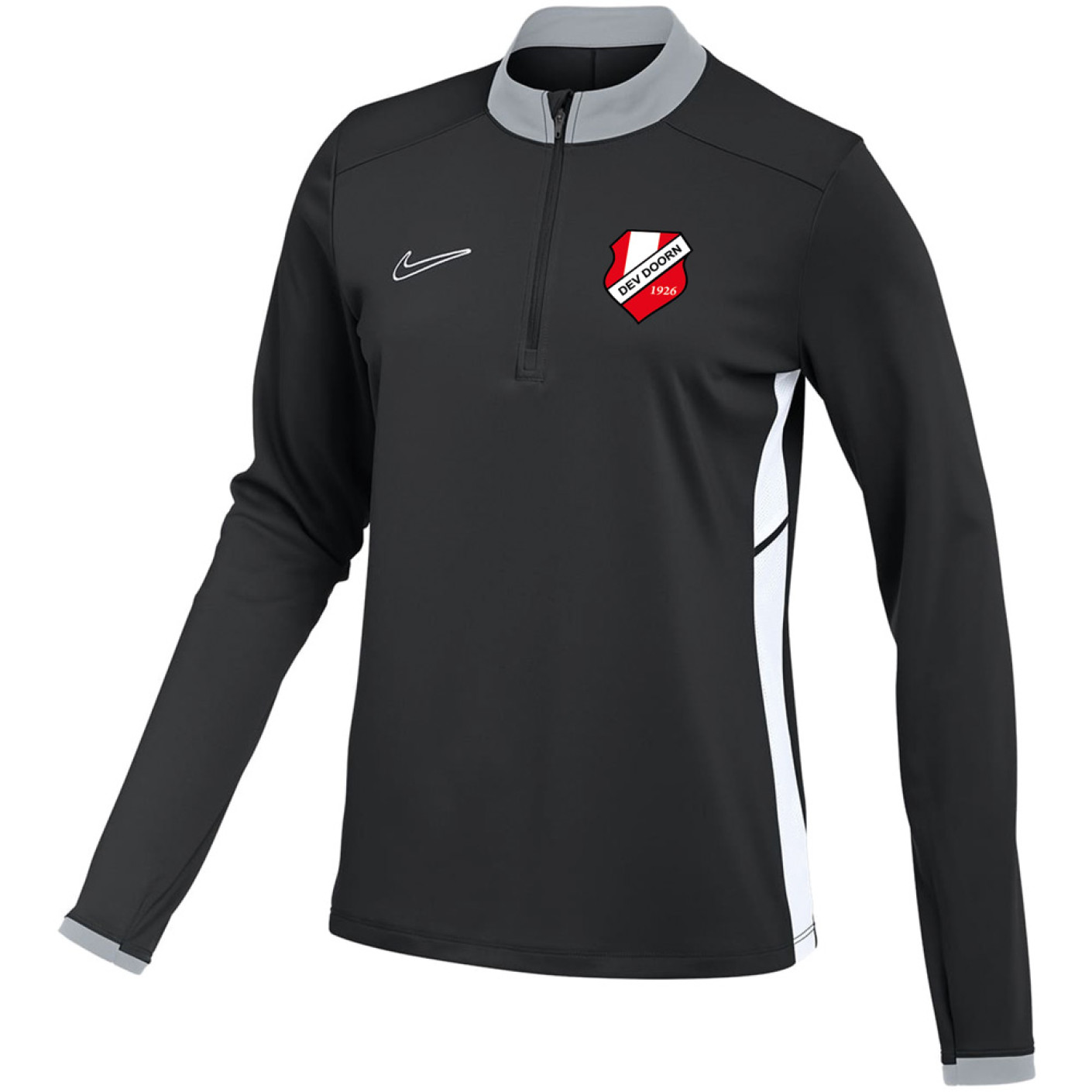 DEV Doorn Trainingstrui 1/4-Zip Dames Zwart