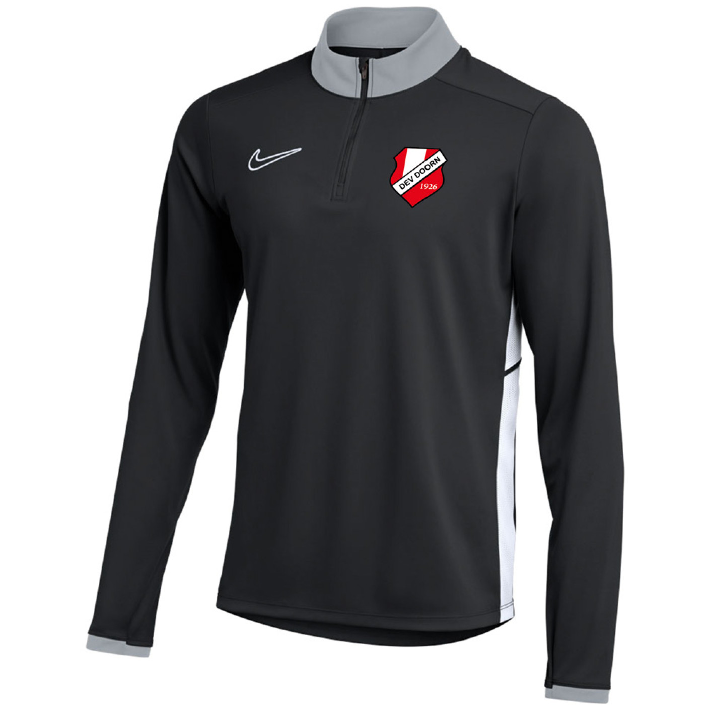 DEV Doorn Trainingstrui 1/4-Zip Junior Zwart