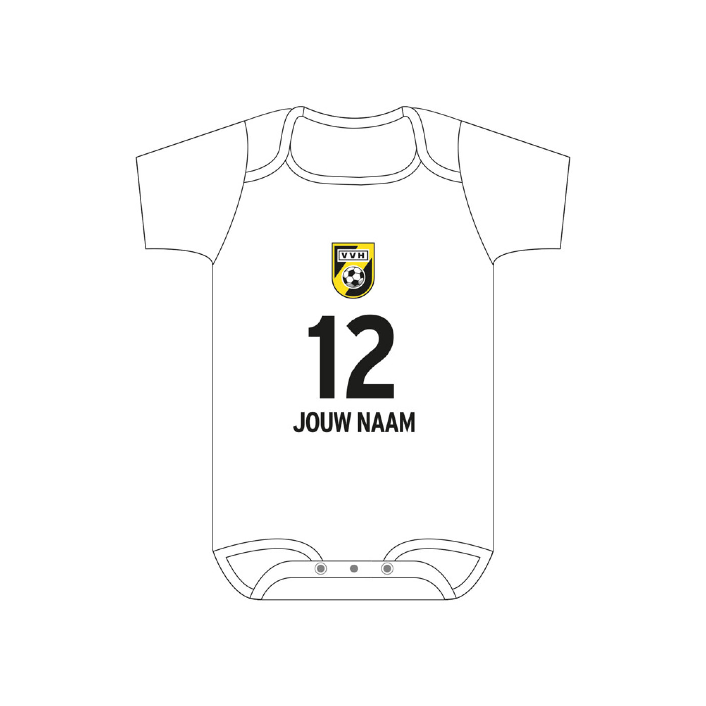 VV Haastrecht rompertje Gepersonaliseerd