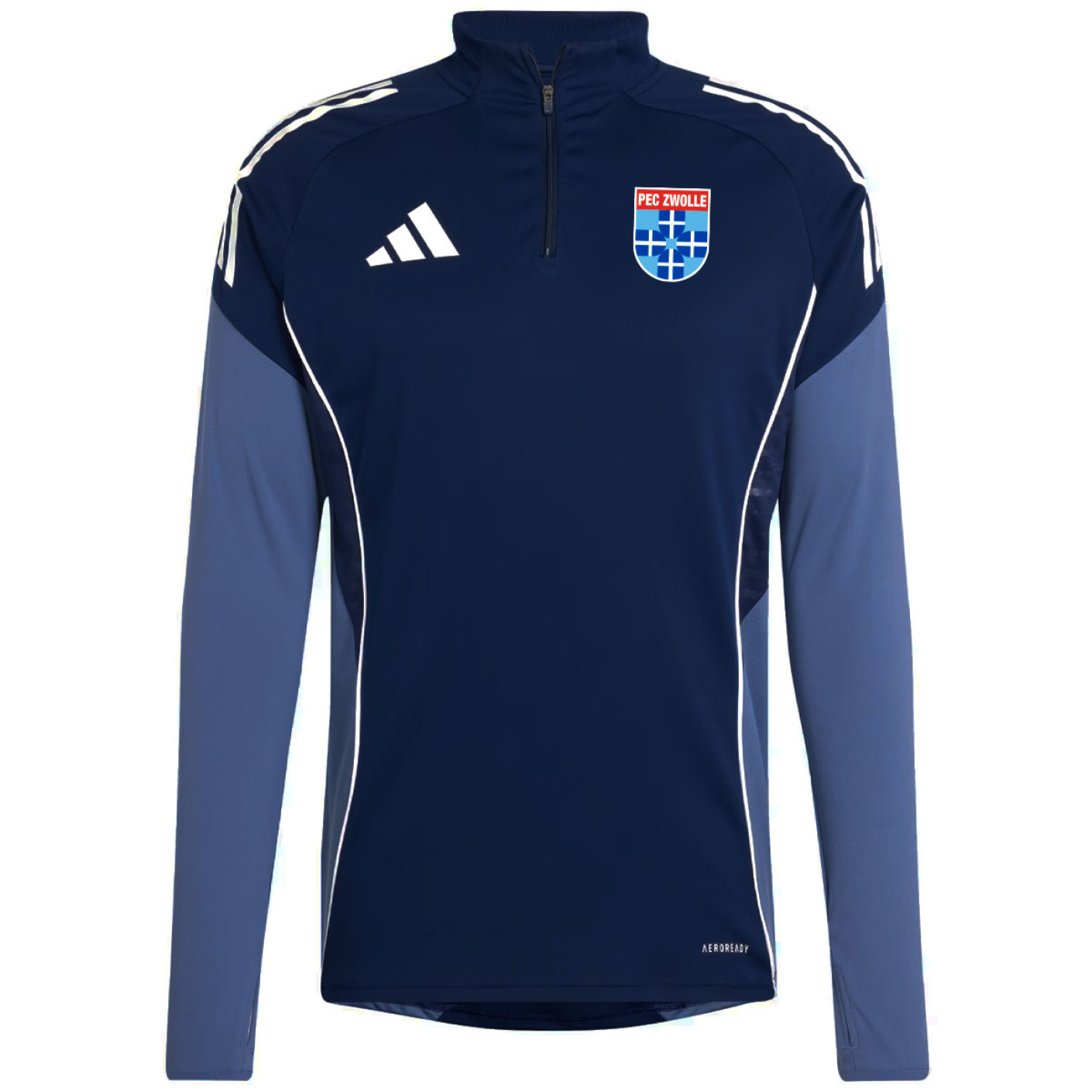 Haut d'entraînement adidas PEC Zwolle 2025-2026 pour Enfants Bleu