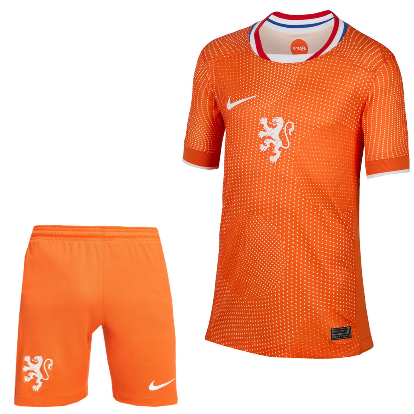 Nike Pays-Bas Lionnes Ensemble Domicile 2025-2027 Enfants