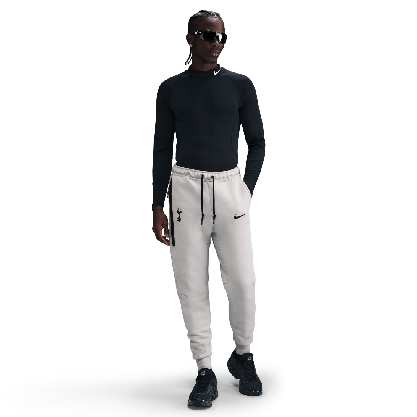 Nike Tottenham Hotspur Tech Fleece Joggingbroek 2025-2026 Lichtgrijs Blauw