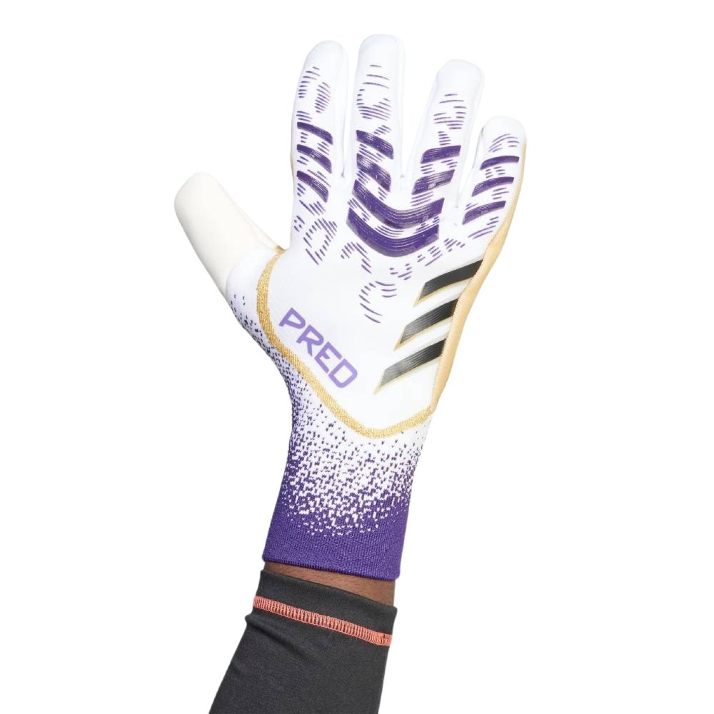 adidas Predator Pro PC Gants de Gardien de But Blanc Mauve Noir