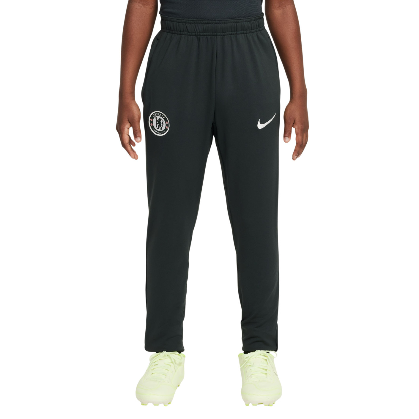 Nike Chelsea Strike Trainingsbroek 2025-2026 Kids Donkergroen Wit