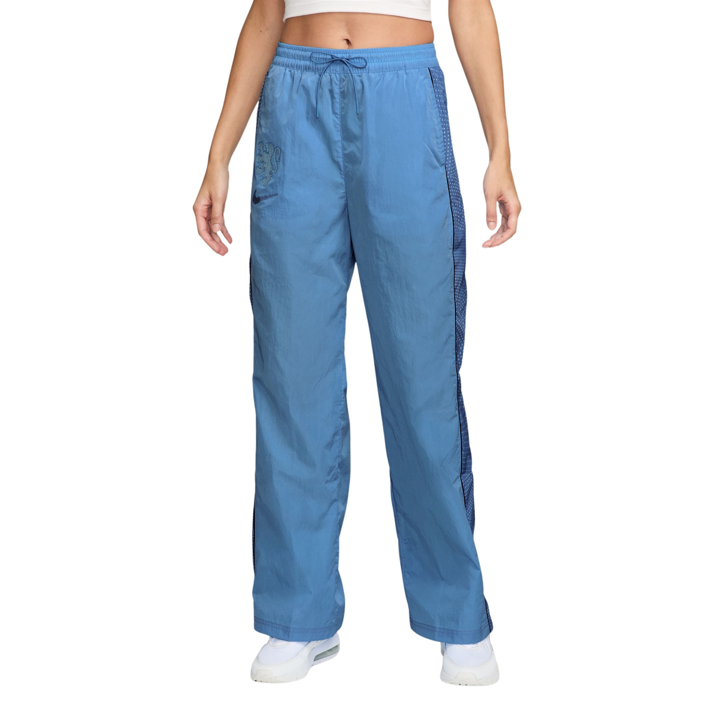 Nike Pays-Bas Lionnes Pantalon d'Entraînement Woven 2025-2027 Femmes Bleu Noir