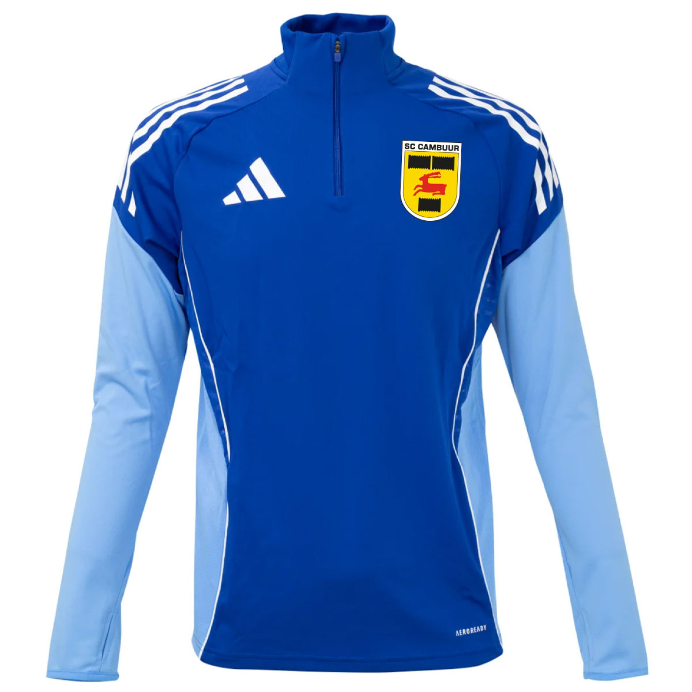 Maillot d'entraînement adidas SC Cambuur 2025-2026 Bleu pour Enfants
