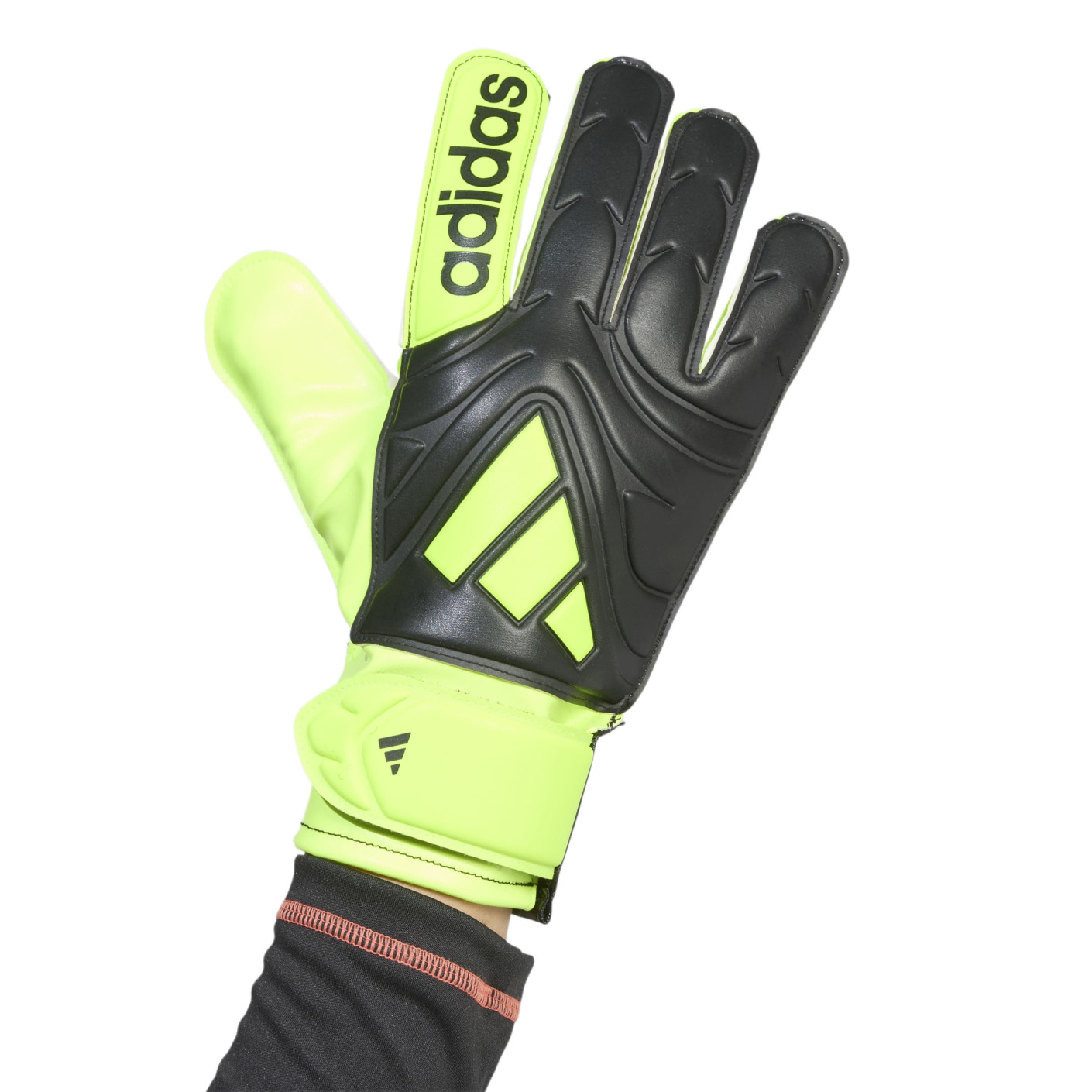 adidas Copa Club Keepershandschoenen Zwart Neongeel Wit