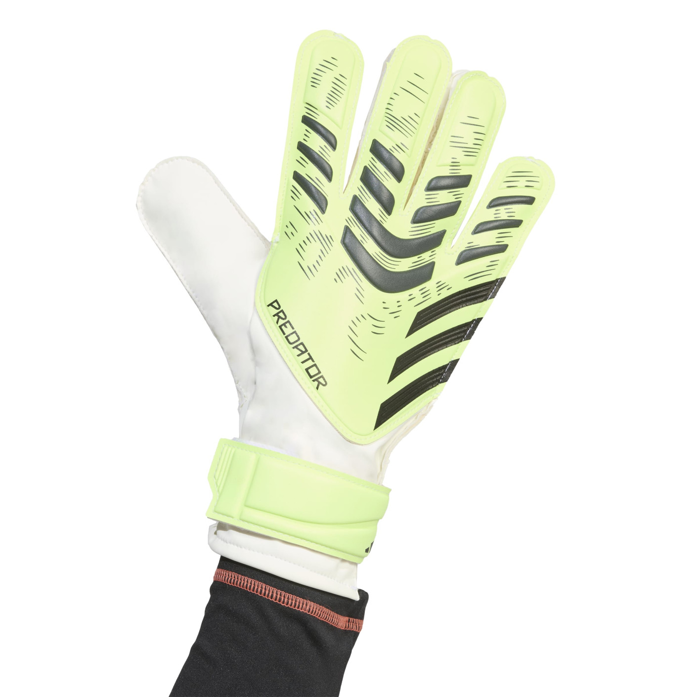 adidas Predator Training Gants de Gardien de But Néon Jaune Blanc Noir