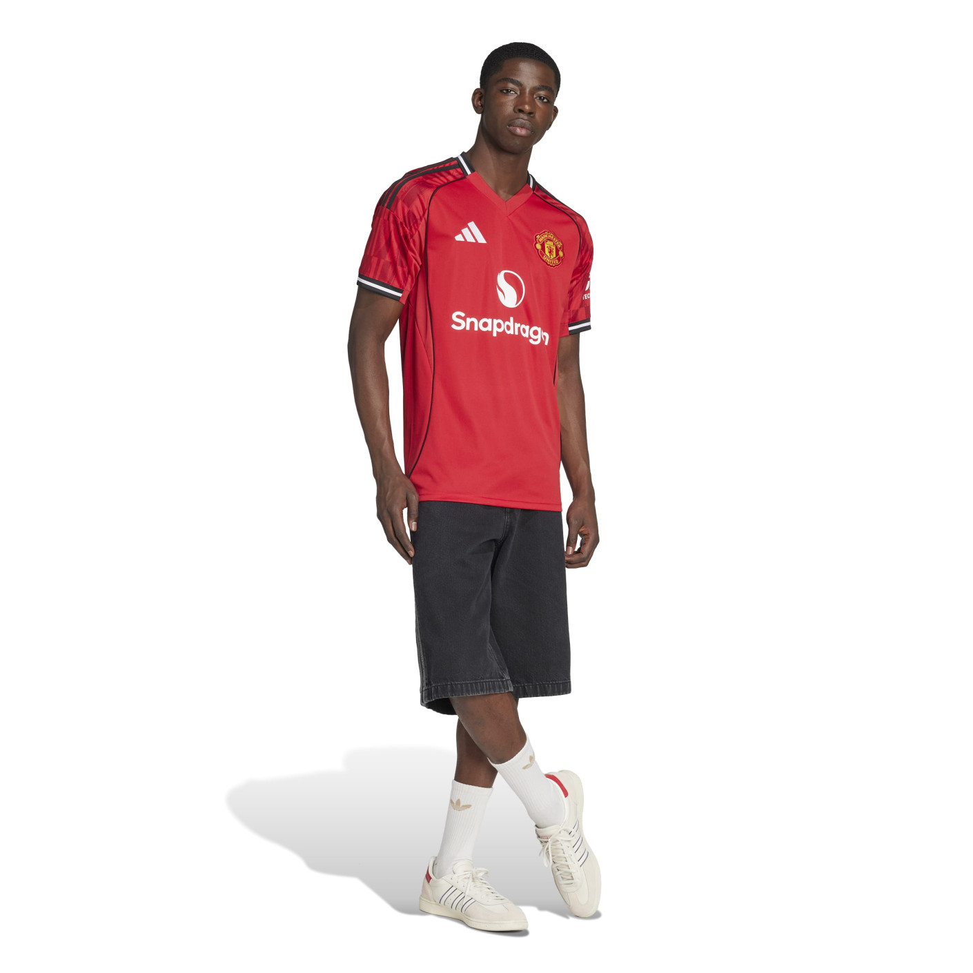 Maillot Authentique Domicile 24/25 Manchester United Femme à shopper | Boutique Manchester United