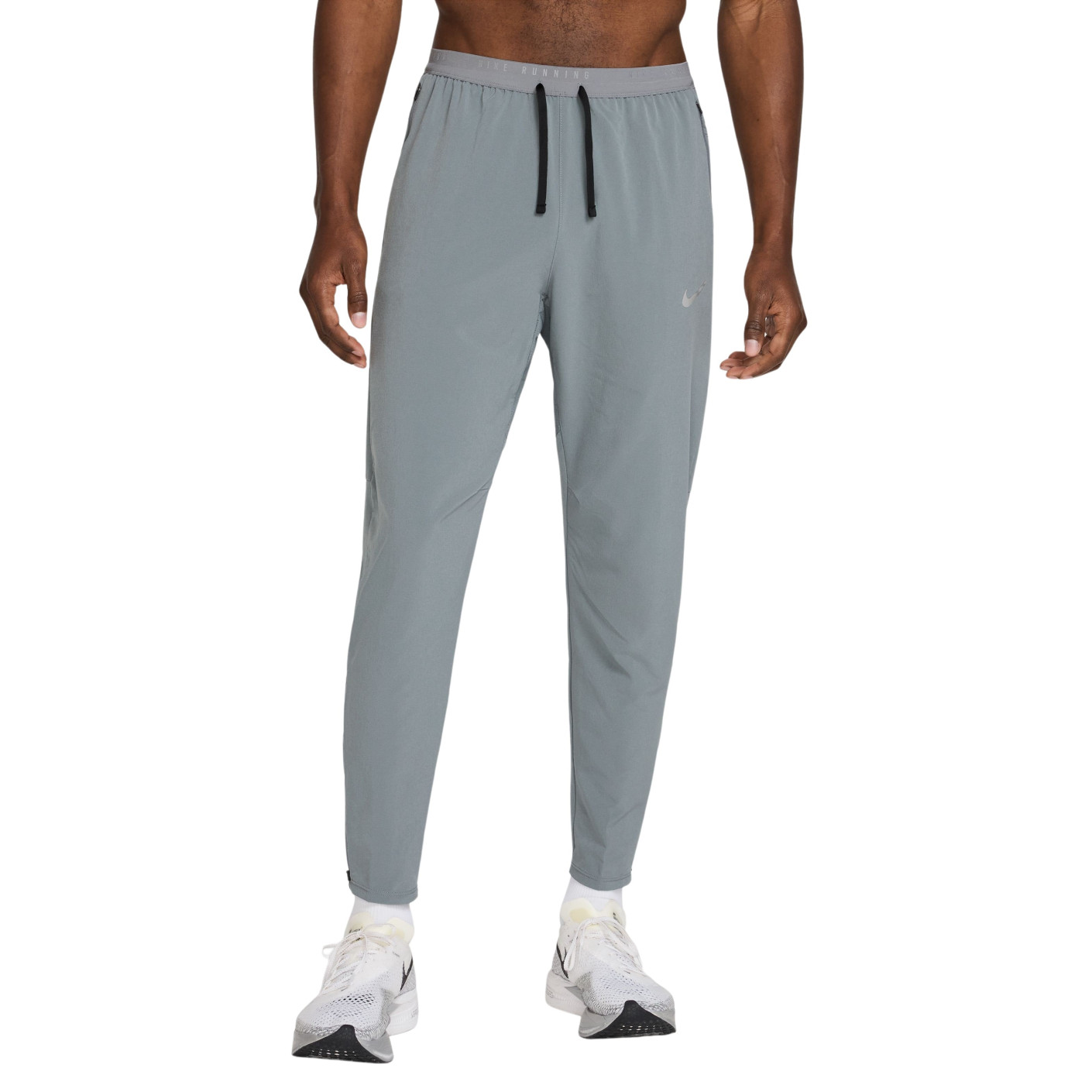 Nike Stride Trainingsbroek Woven Grijs Zilver