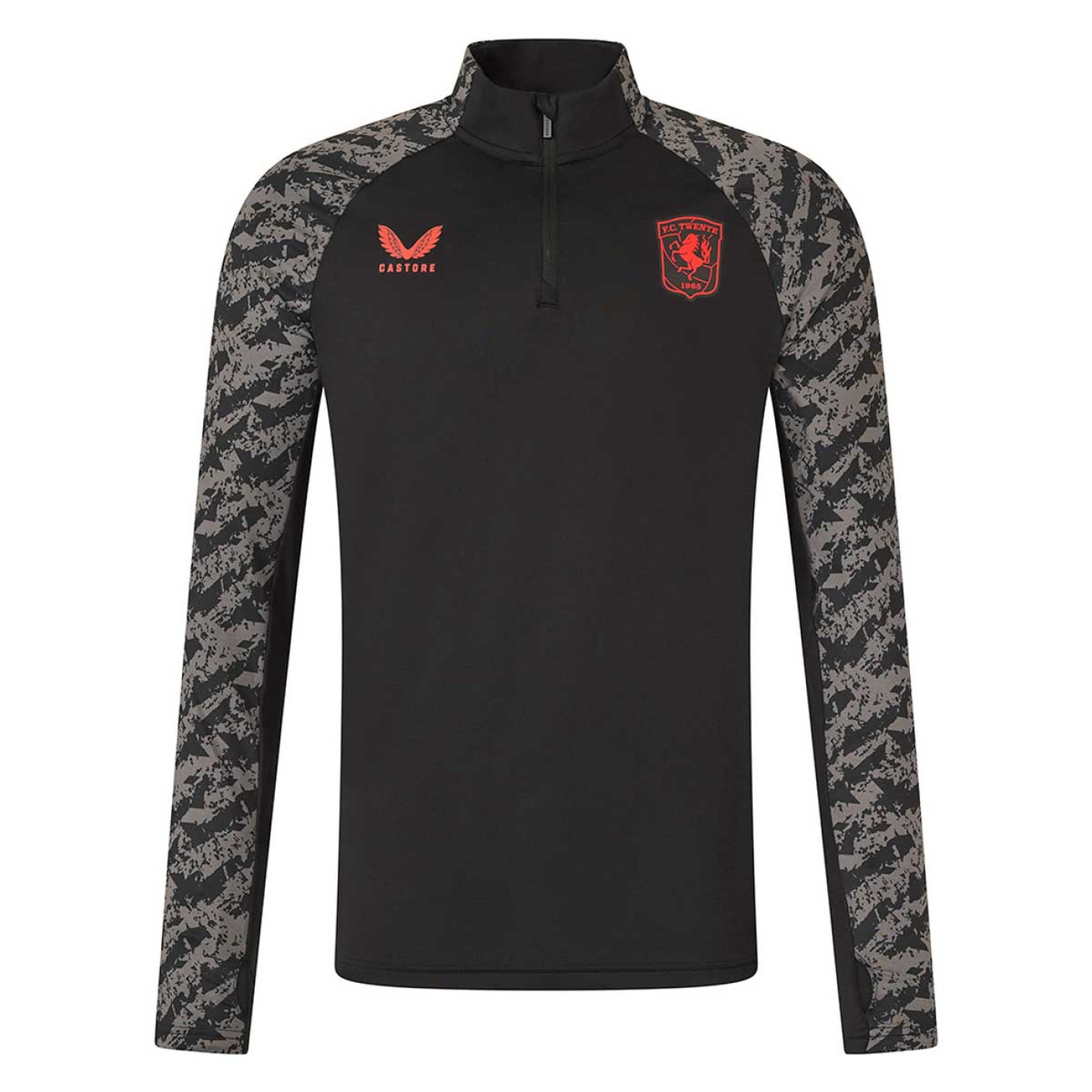 Maillot d'entraînement Castore FC Twente 1/4-Zip 2025-2026 noir
