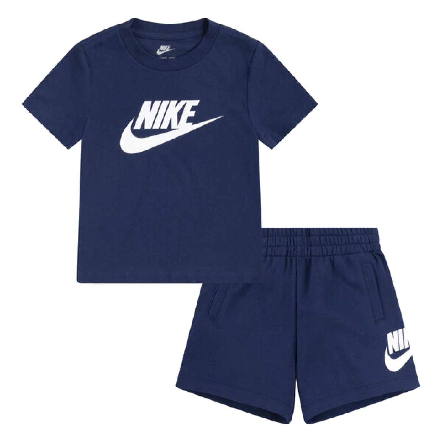 Nike Club Ensemble d'Été Tout-Petits Bleu Foncé Blanc