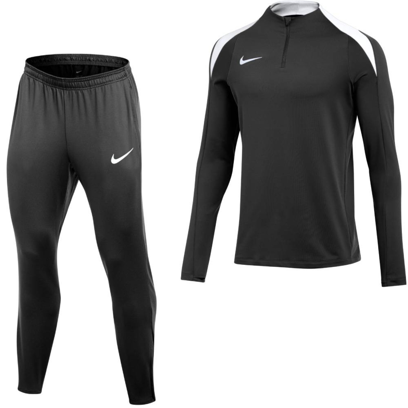 Nike Strike 24 Trainingspak 1/4-Zip Zwart Wit